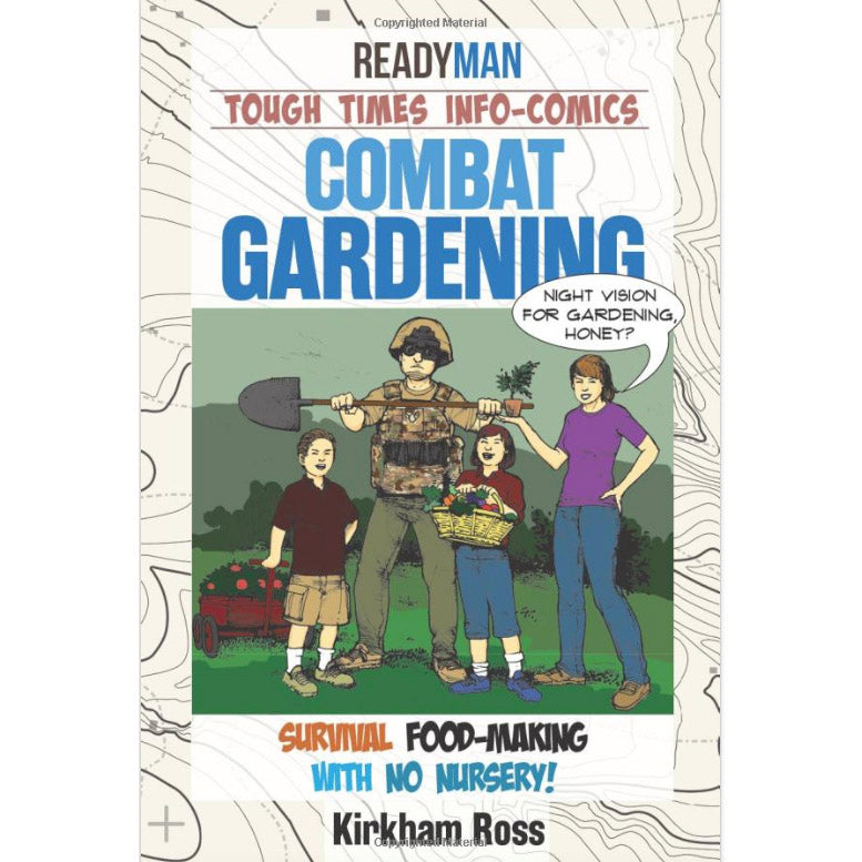 Readyman Combat Gardening fumetto orto sopravvivenza