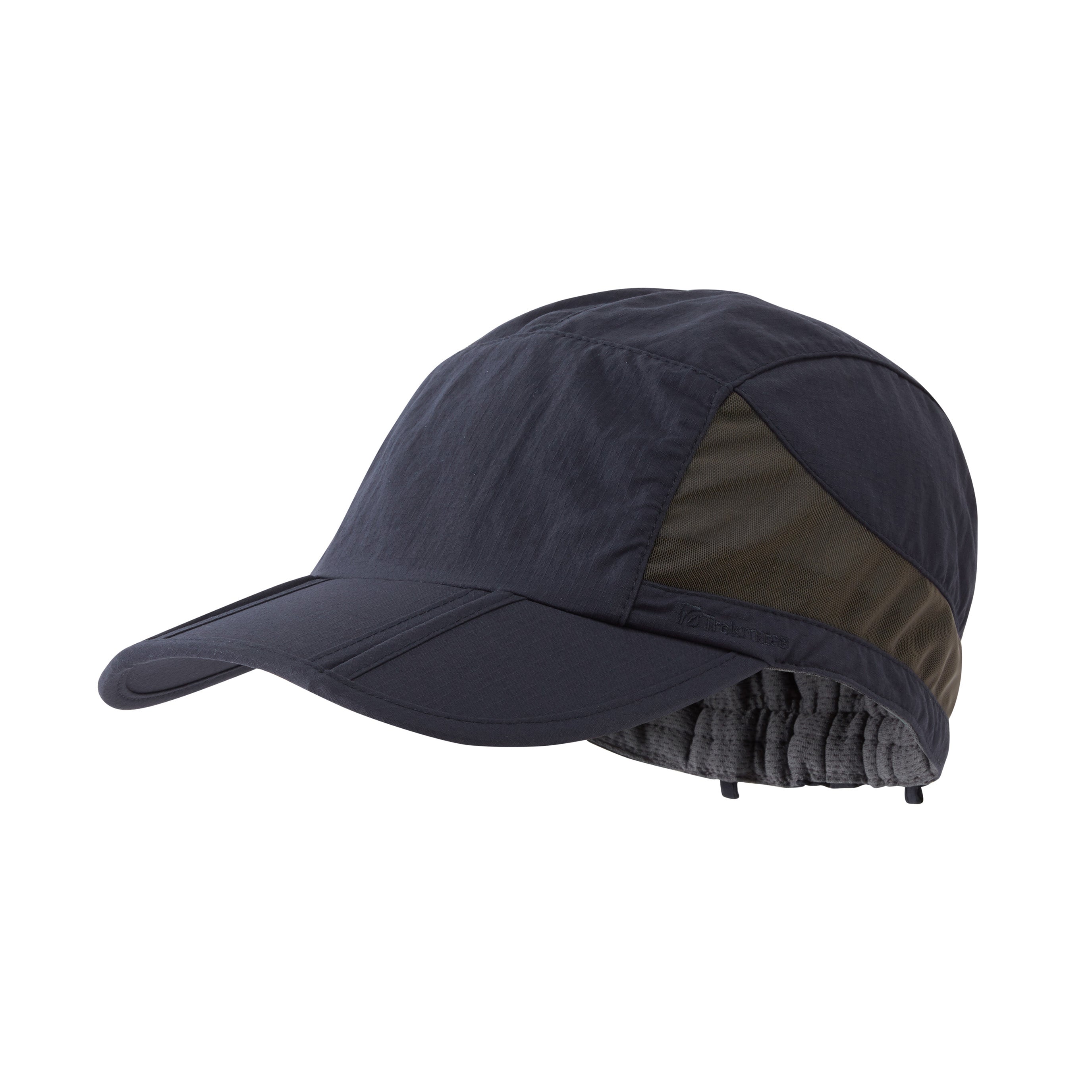 Trekmates Flare cappellino blu S/M UPF 40+