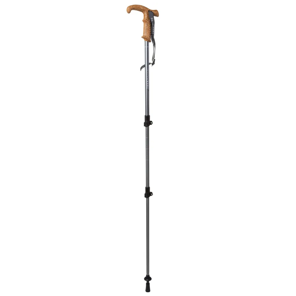 Trekmates Wanderer Lock bastoncini trekking grafite