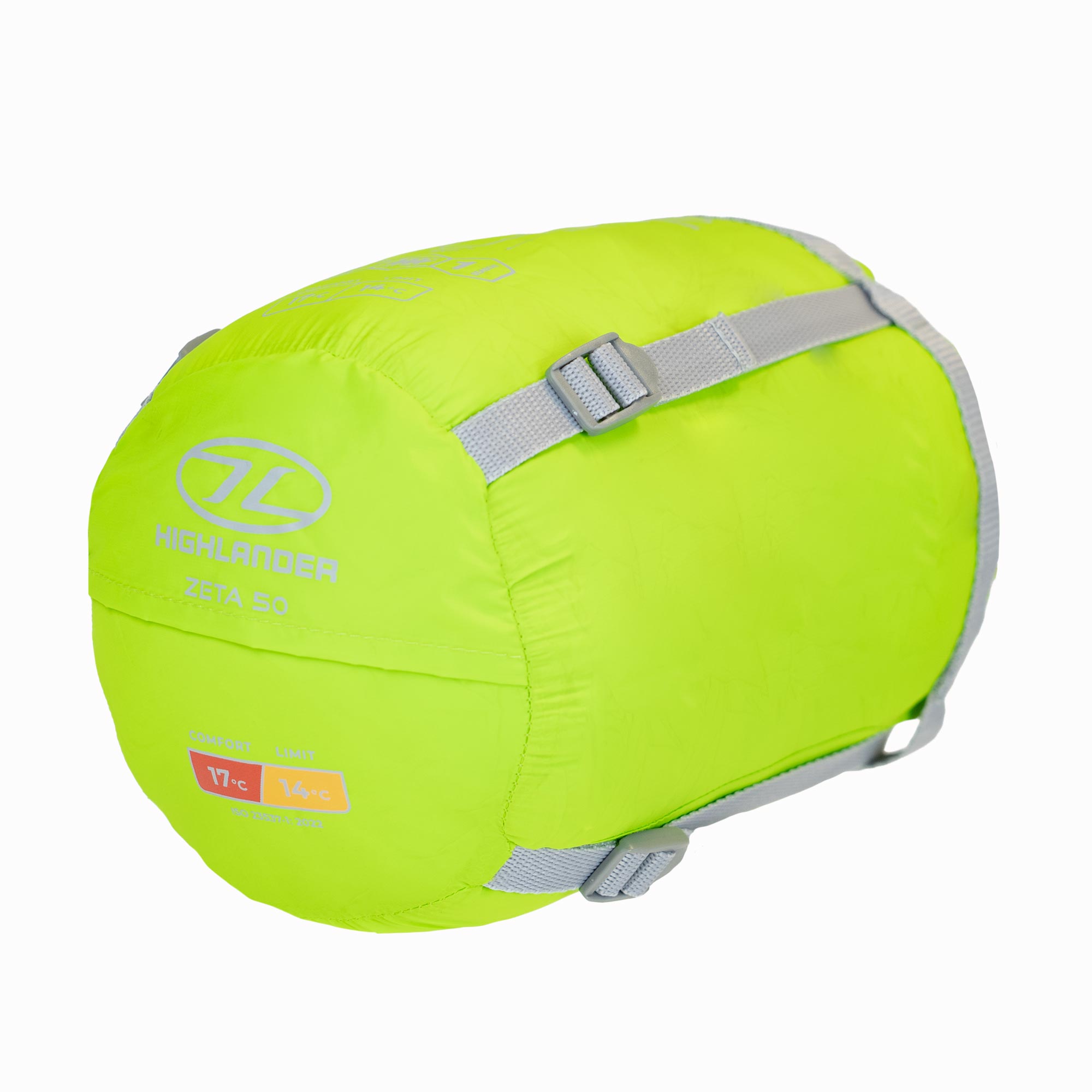 Highlander Zeta 50 sacco a pelo estivo verde lime