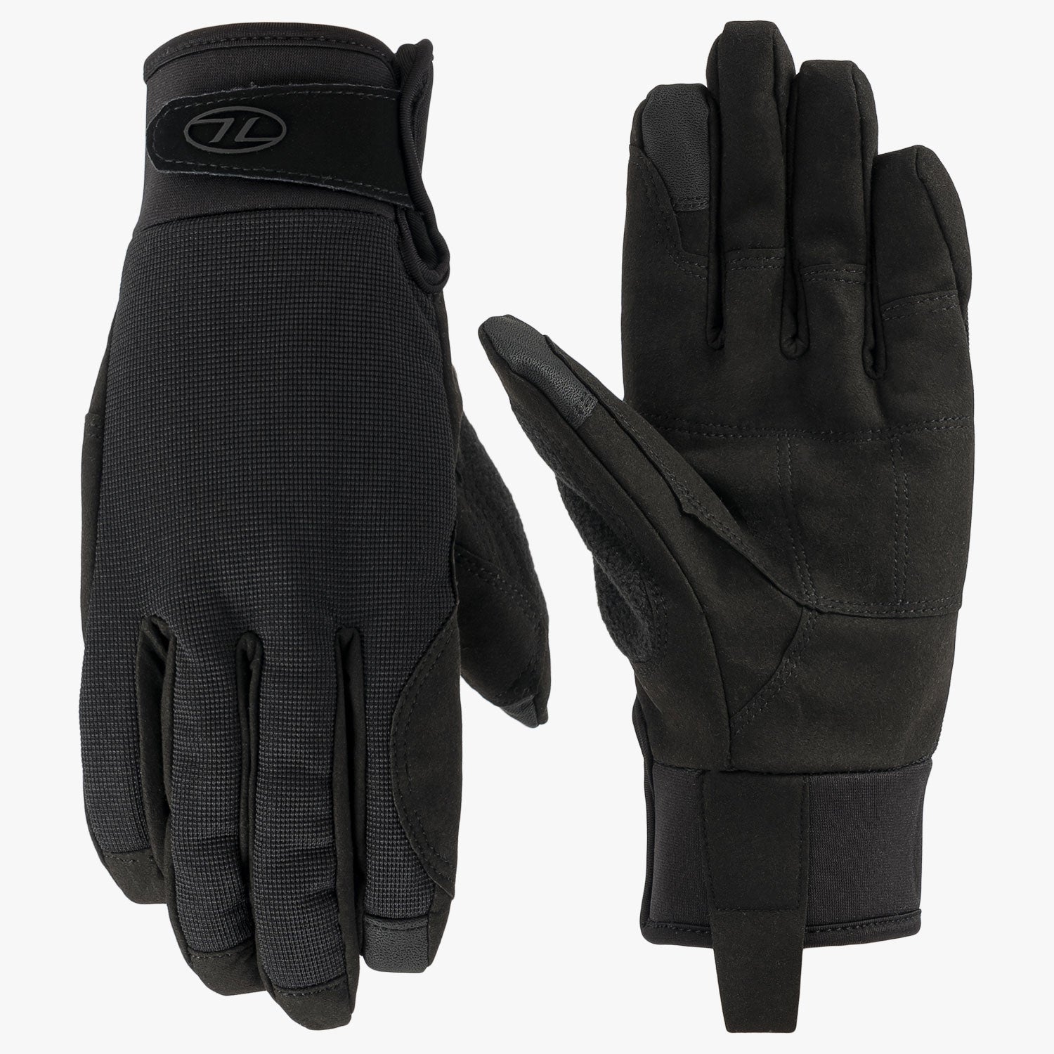 Highlander Aqua-Tac guanti impermeabili invernali neri