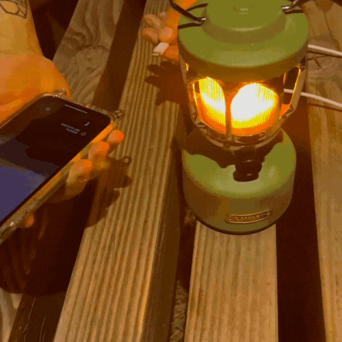 Lovork Hurricane Evolution lanterna LED verde 380 lumen
