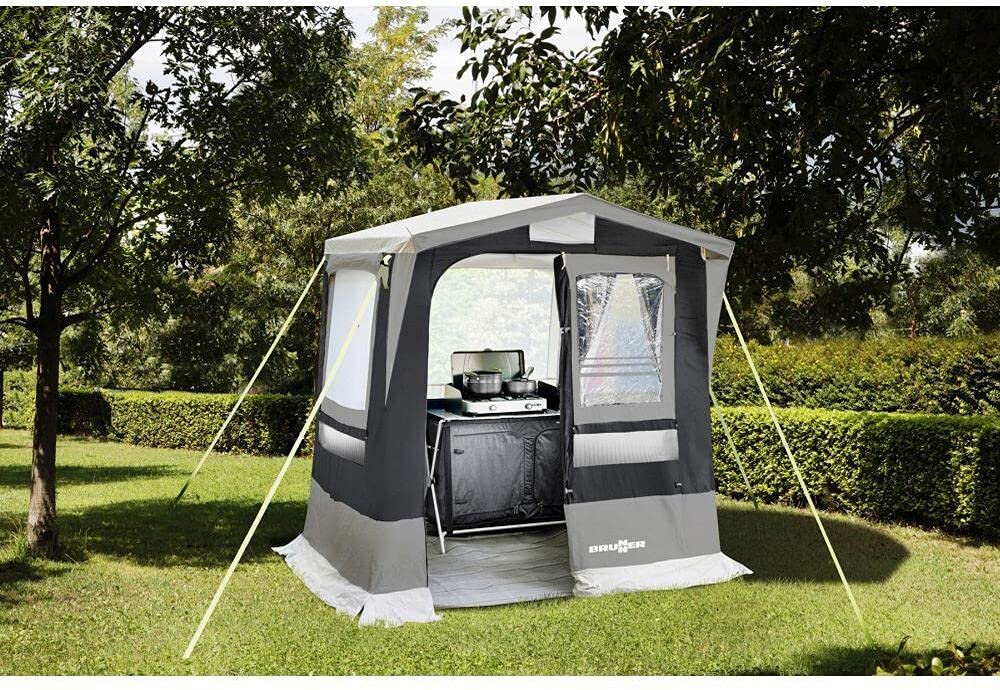 Brunner Gusto NG 150x150x215 cm tenda campeggio con veranda