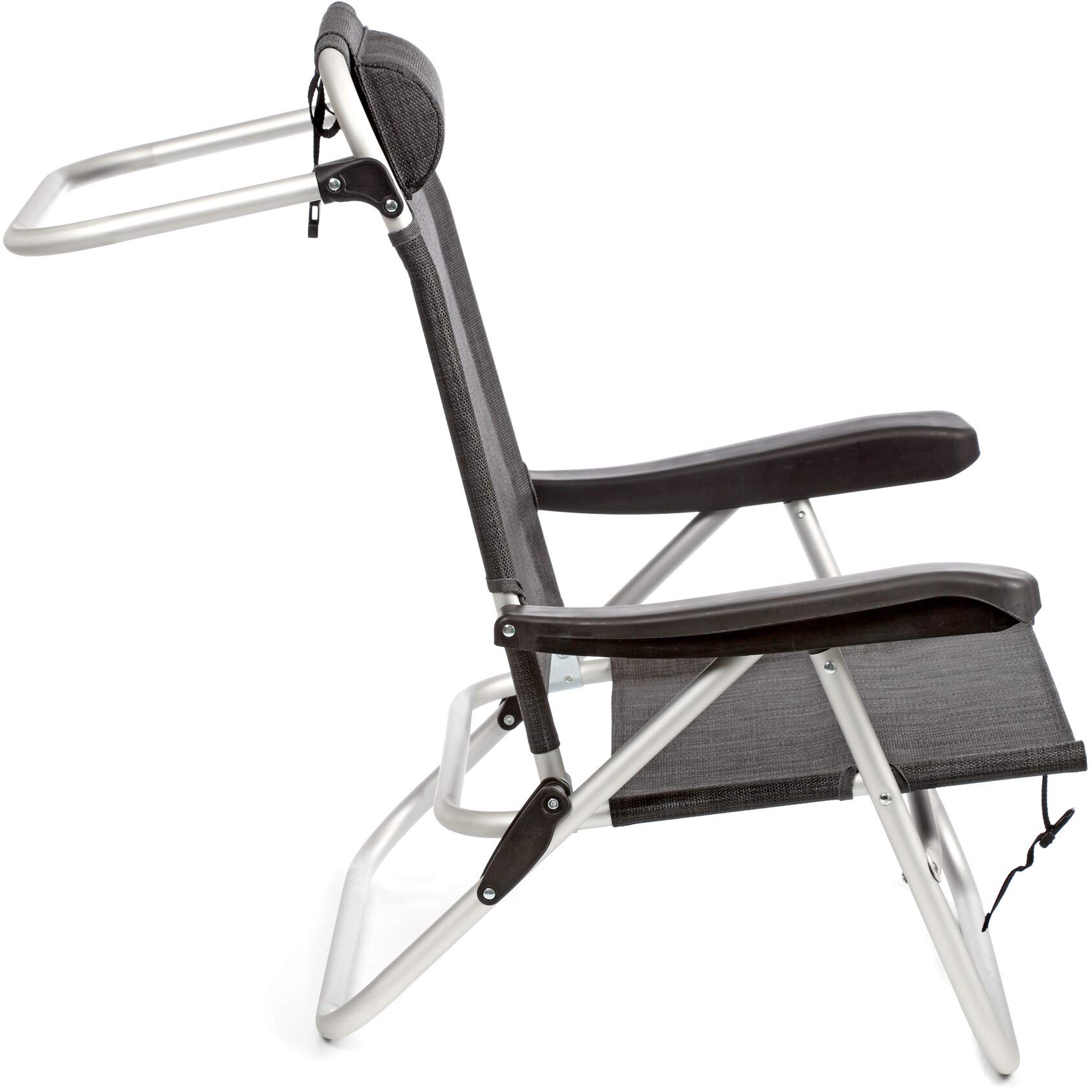 Brunner Siren 0404152N sedia da spiaggia grigia reclinabile