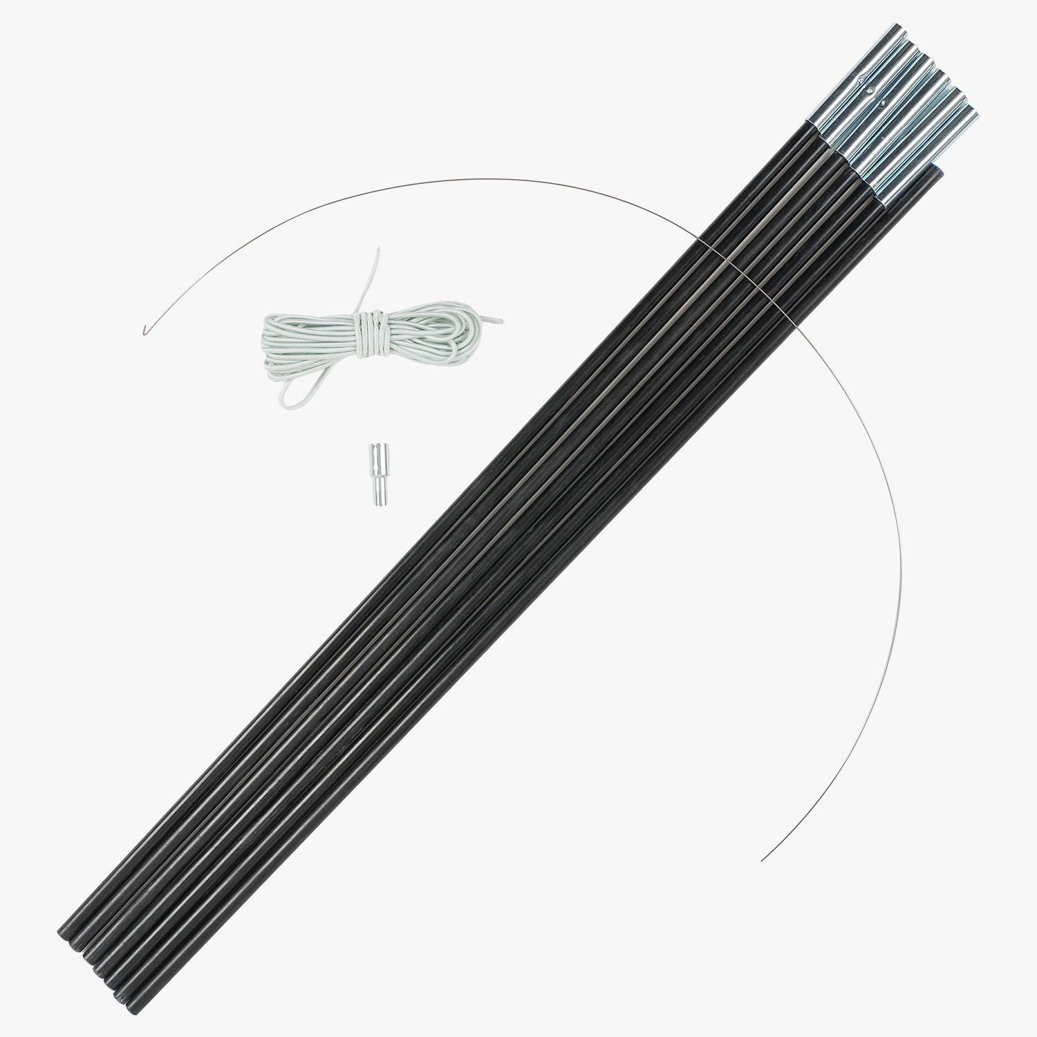 Highlander kit pali tenda vetroresina 7,9mm 7 pezzi