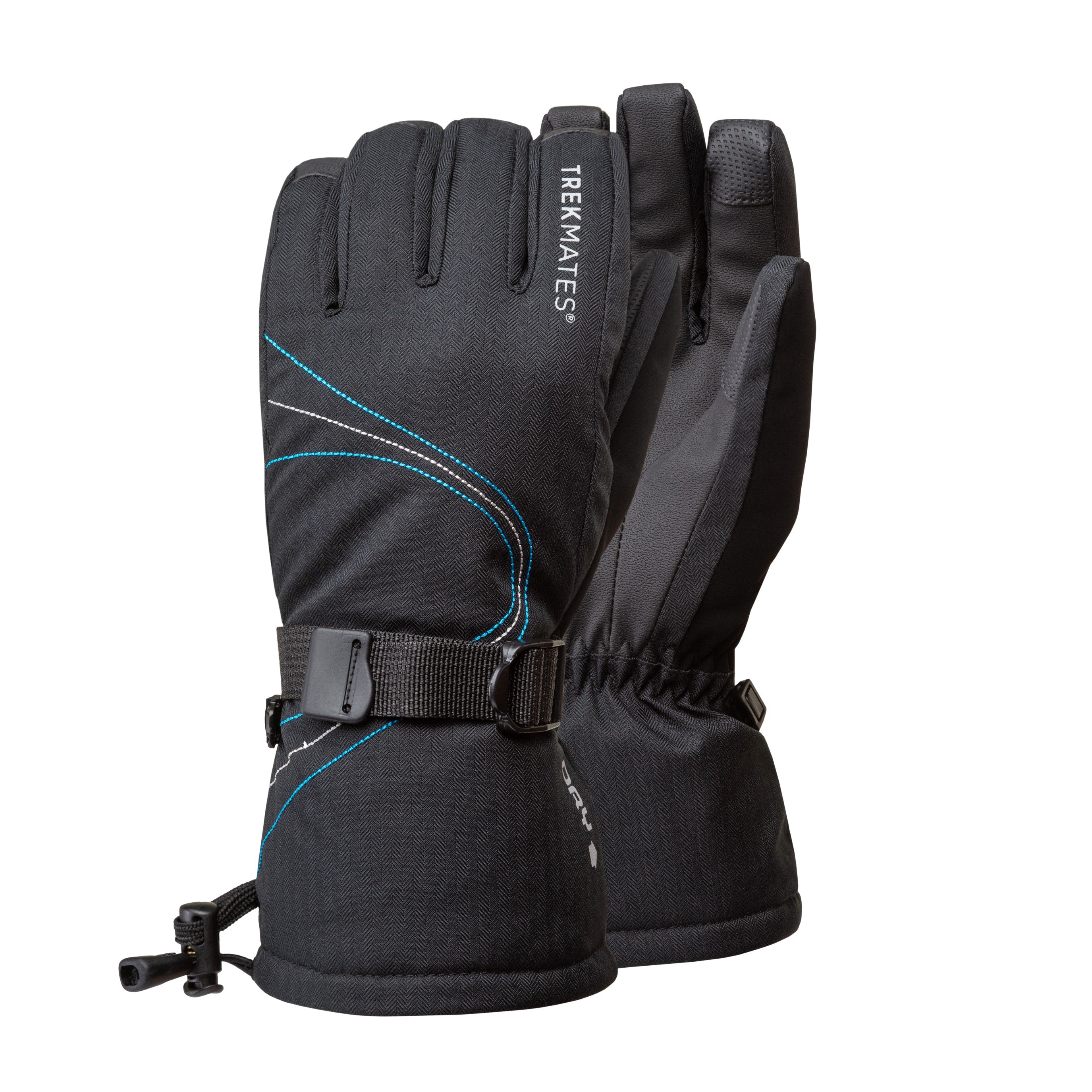 Trekmates Mogul DRY guanti donna neri M impermeabili