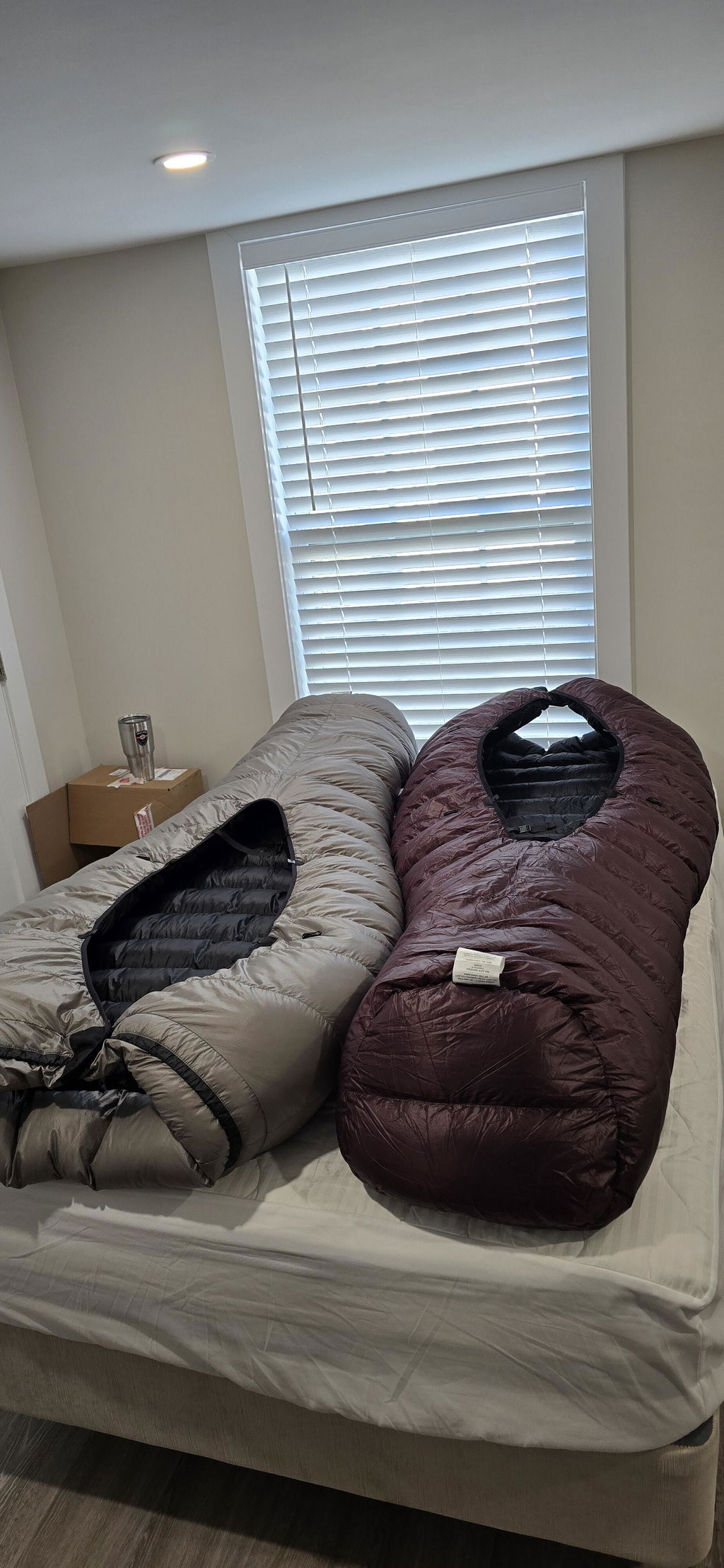 Katabatic Grenadier 5°F quilt piumino 6' duck down