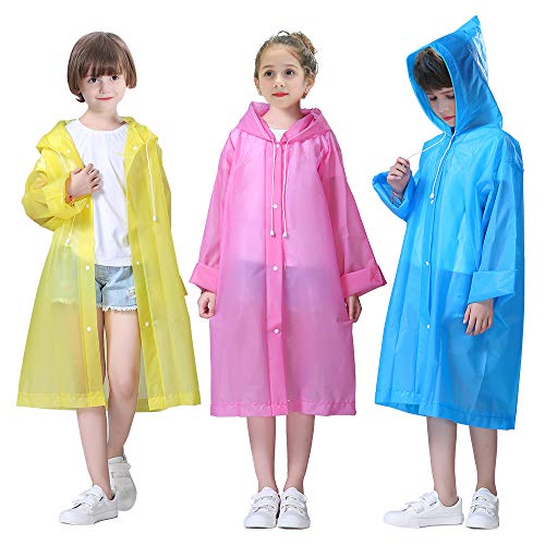 LAMA poncho impermeabile EVA 3 pezzi multicolore leggero