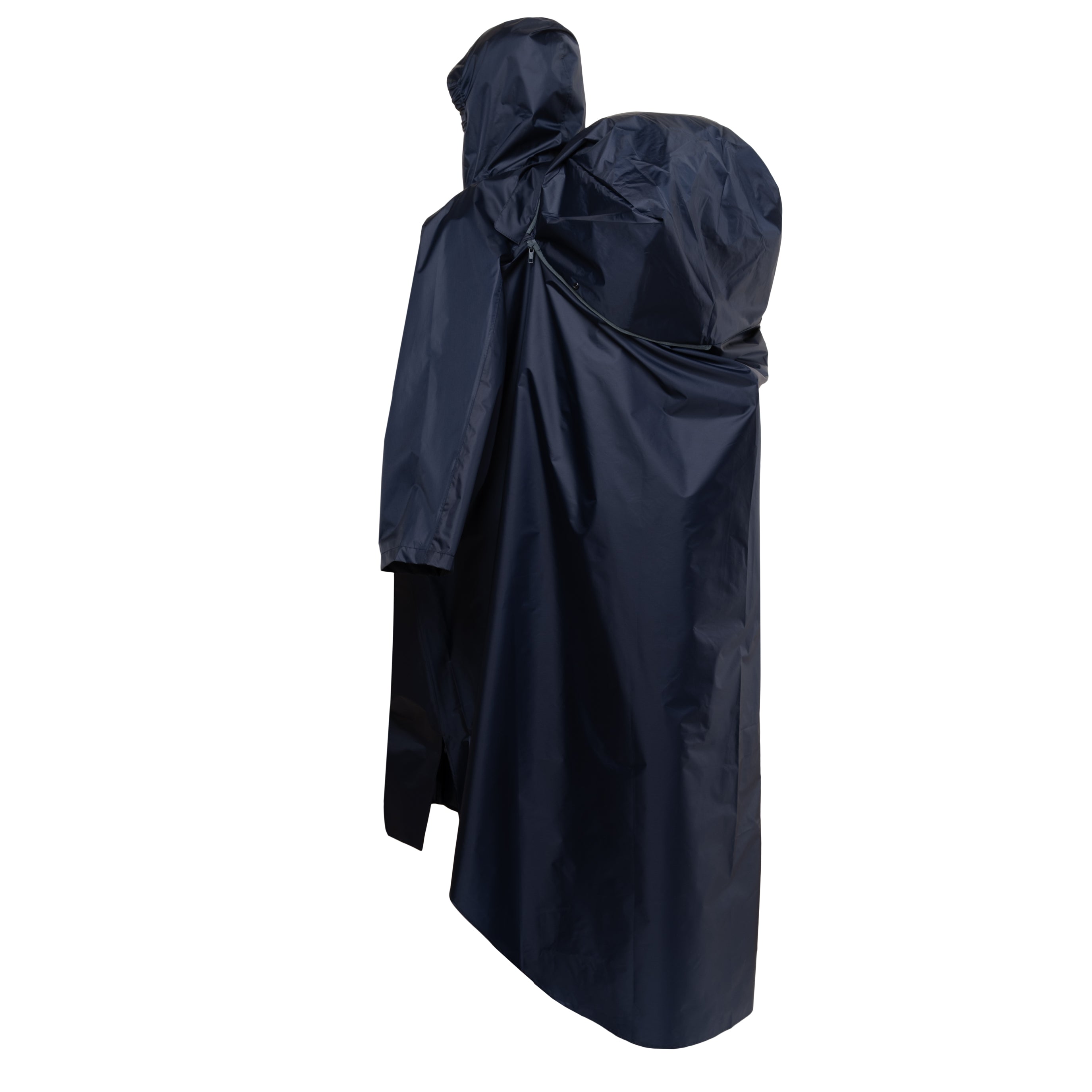 Trekmates Deluxe Full Zip Poncho poncho blu navy impermeabile