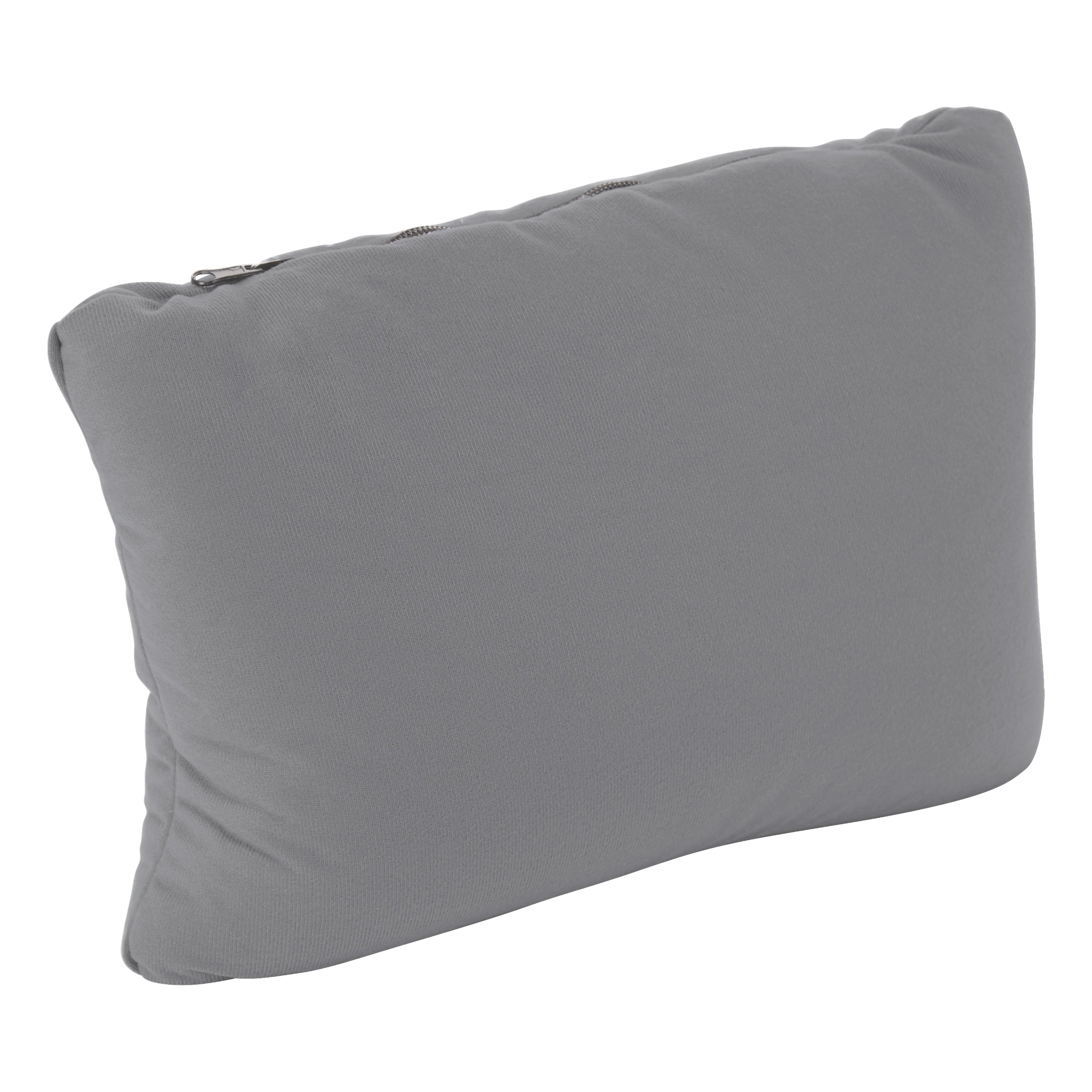 Trekmates Deluxe 2 in 1 Pillow cuscino viaggio grigio microperle