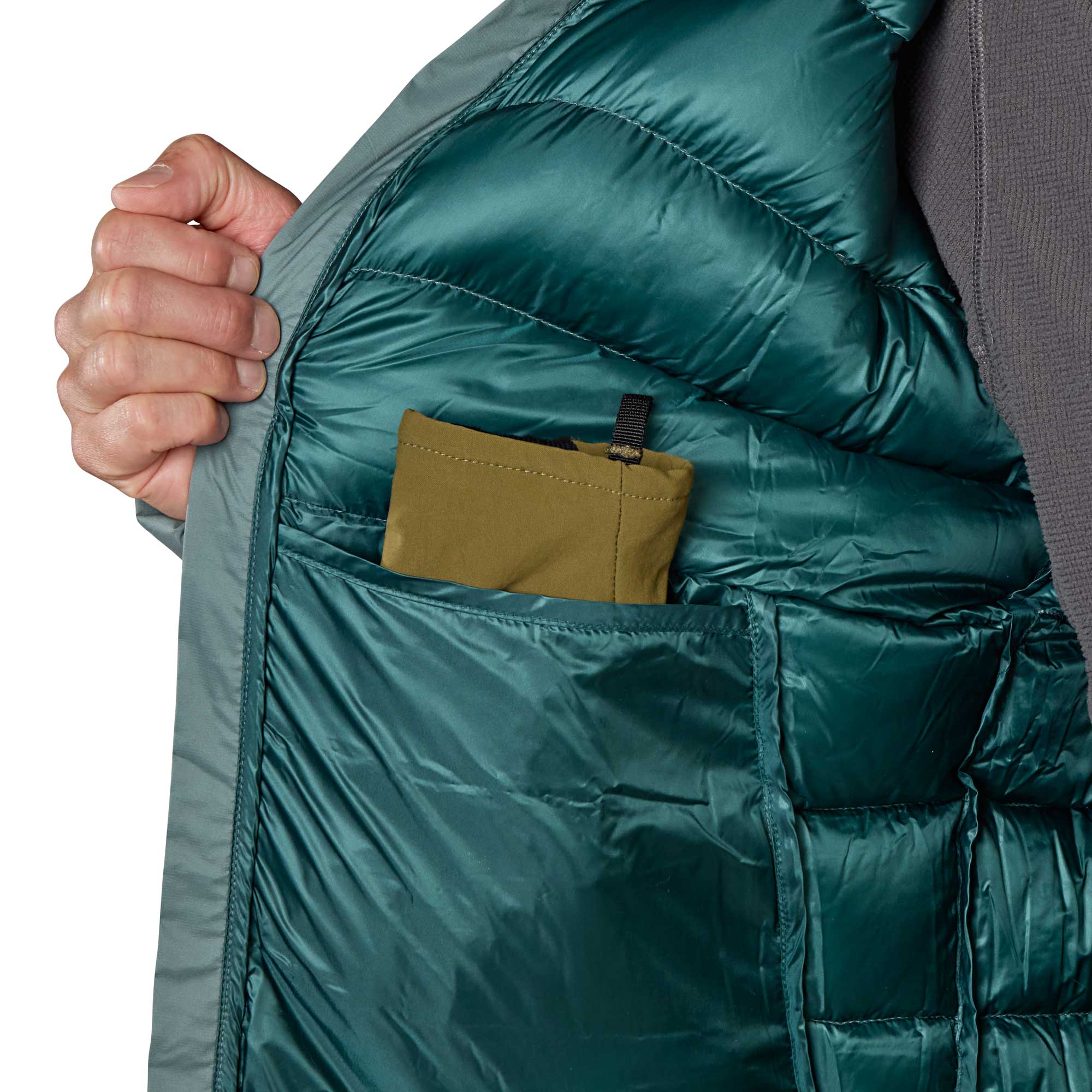 Katabatic Gear Tarn piumino uomo ultraleggero con cappuccio