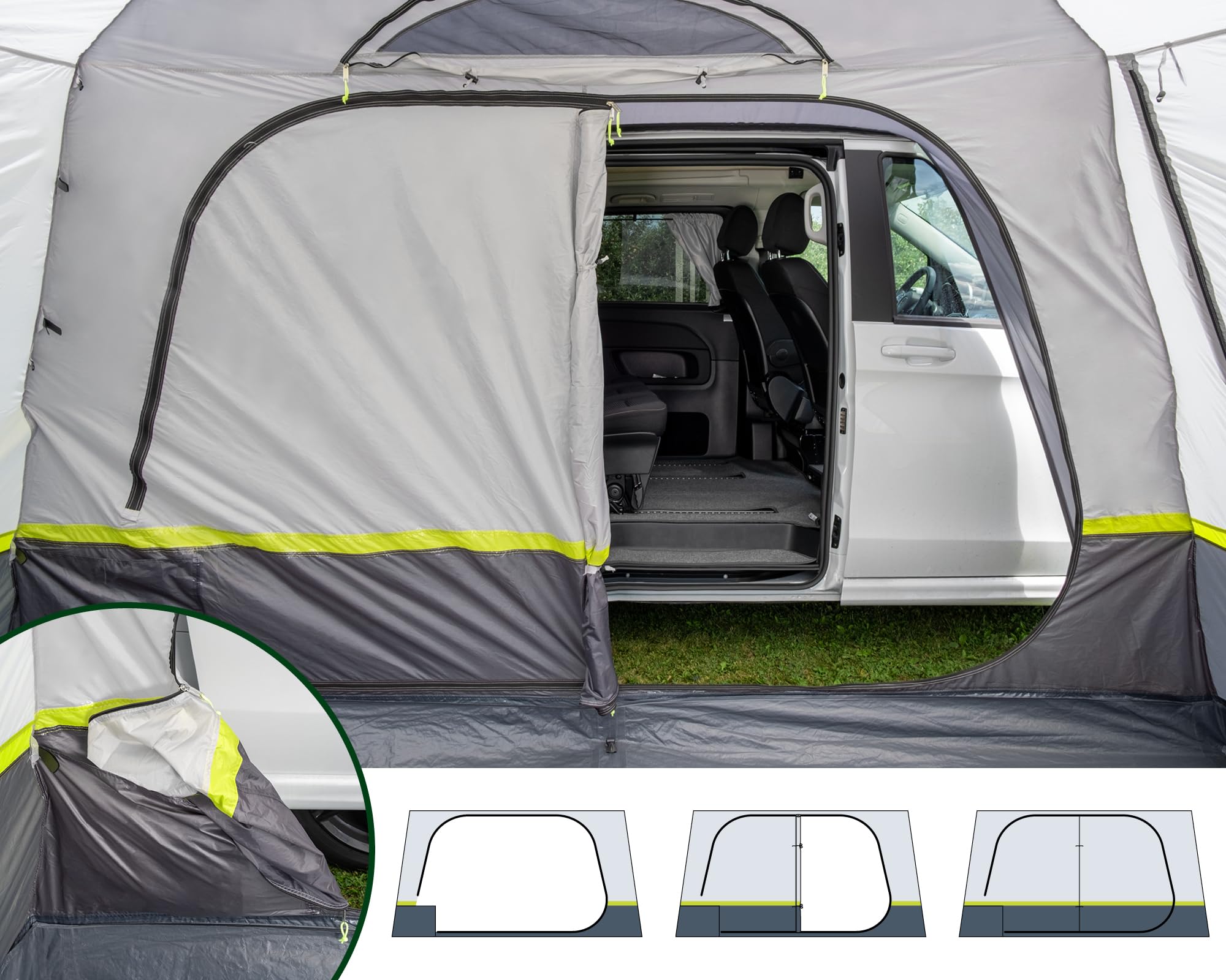Brunner Rambler tenda van drive-away 350x260 cm