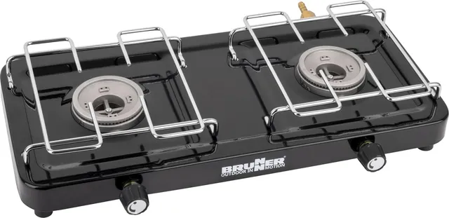 Brunner Magma 0708050N fornello gas 2 fuochi 30 mbar