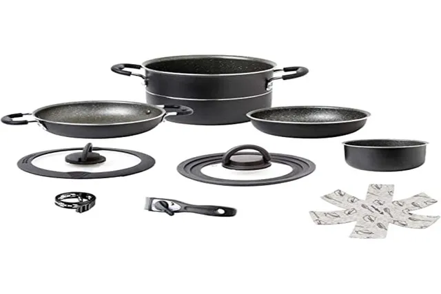 Brunner Outdoor In Motion 0806085N set pentole alluminio 3 pezzi