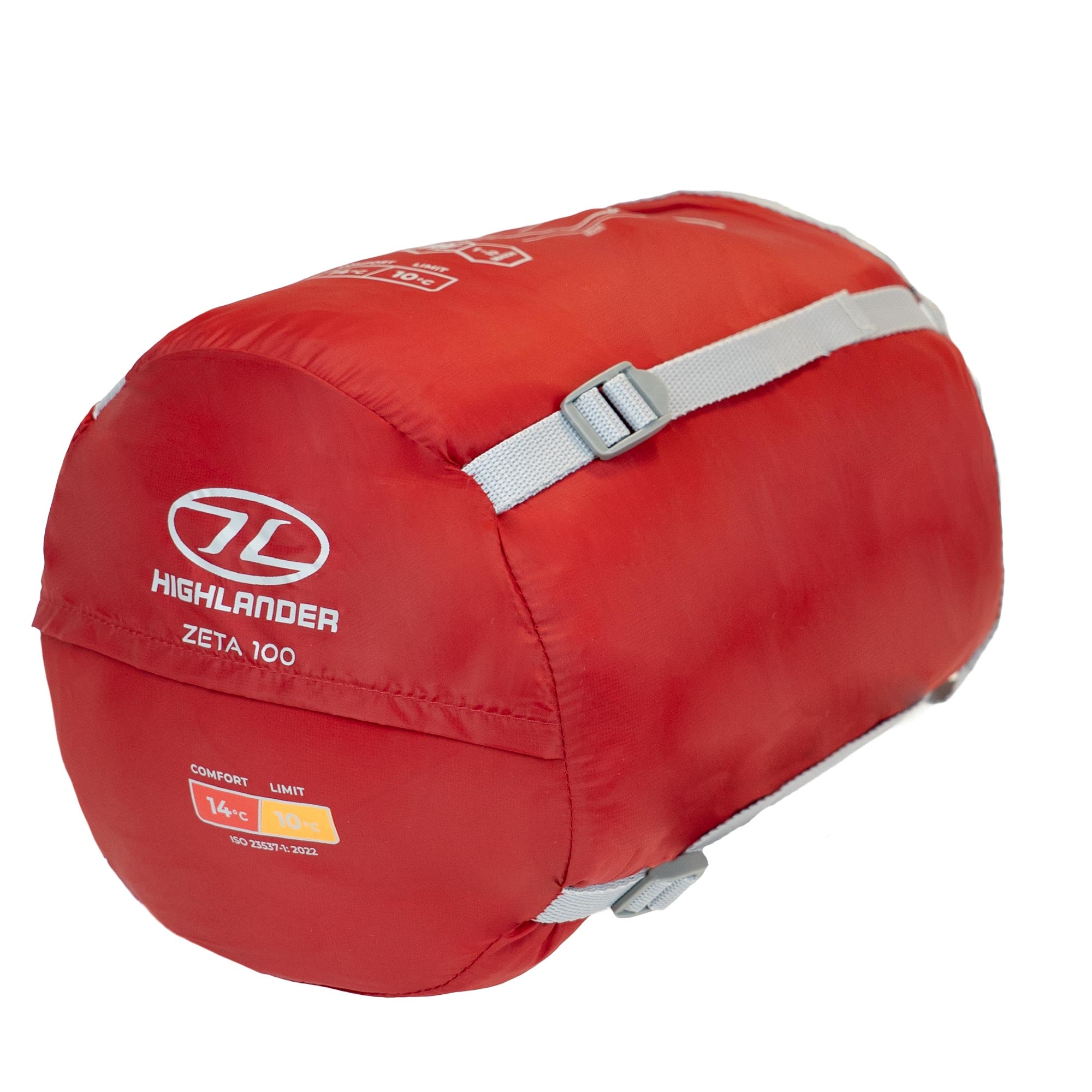 Highlander Survival Zeta 100 sacco a pelo mummia rosso 1 stagione