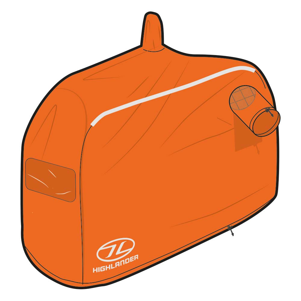 Highlander Storm Vault Rifugio Emergenza 1 Persona Arancione