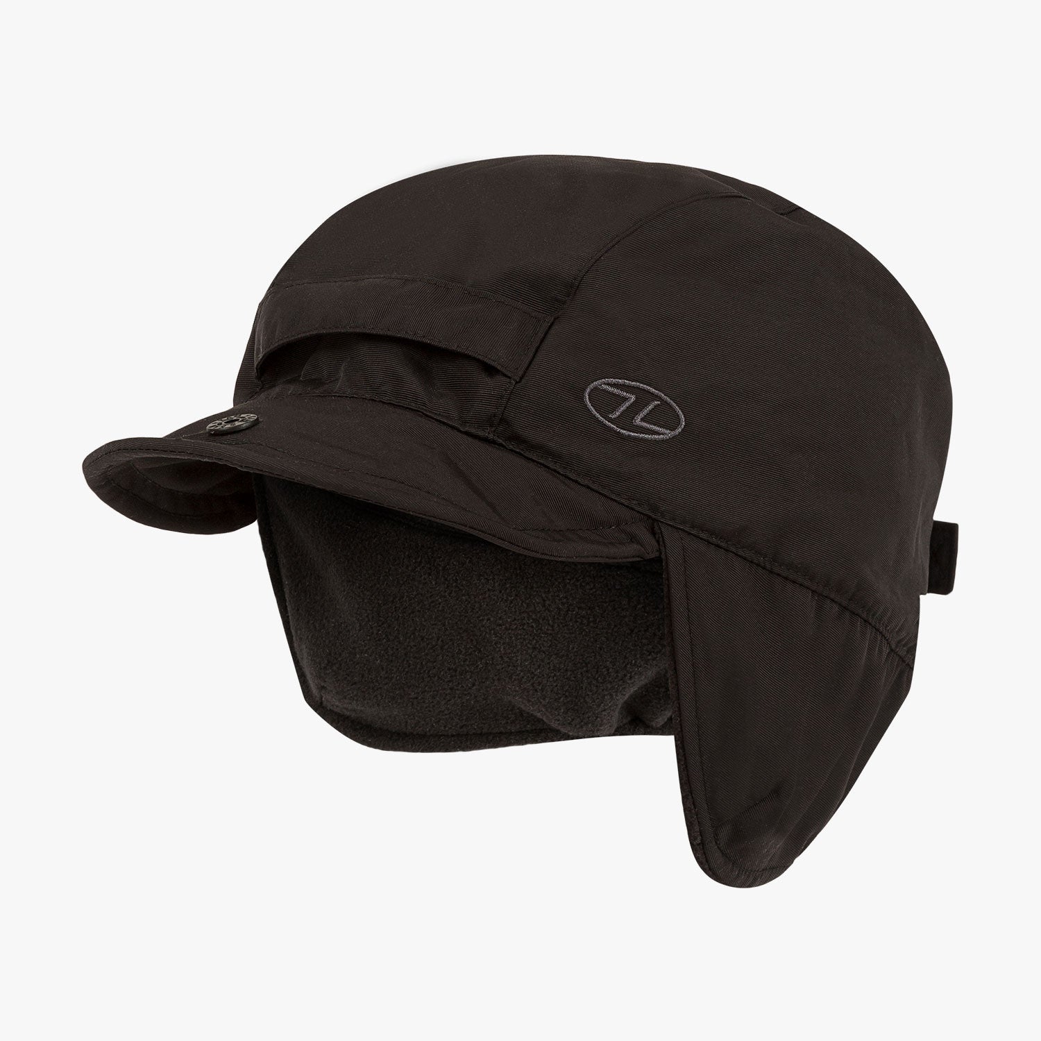 Highlander Mountain Hat cappello impermeabile nero pile termico