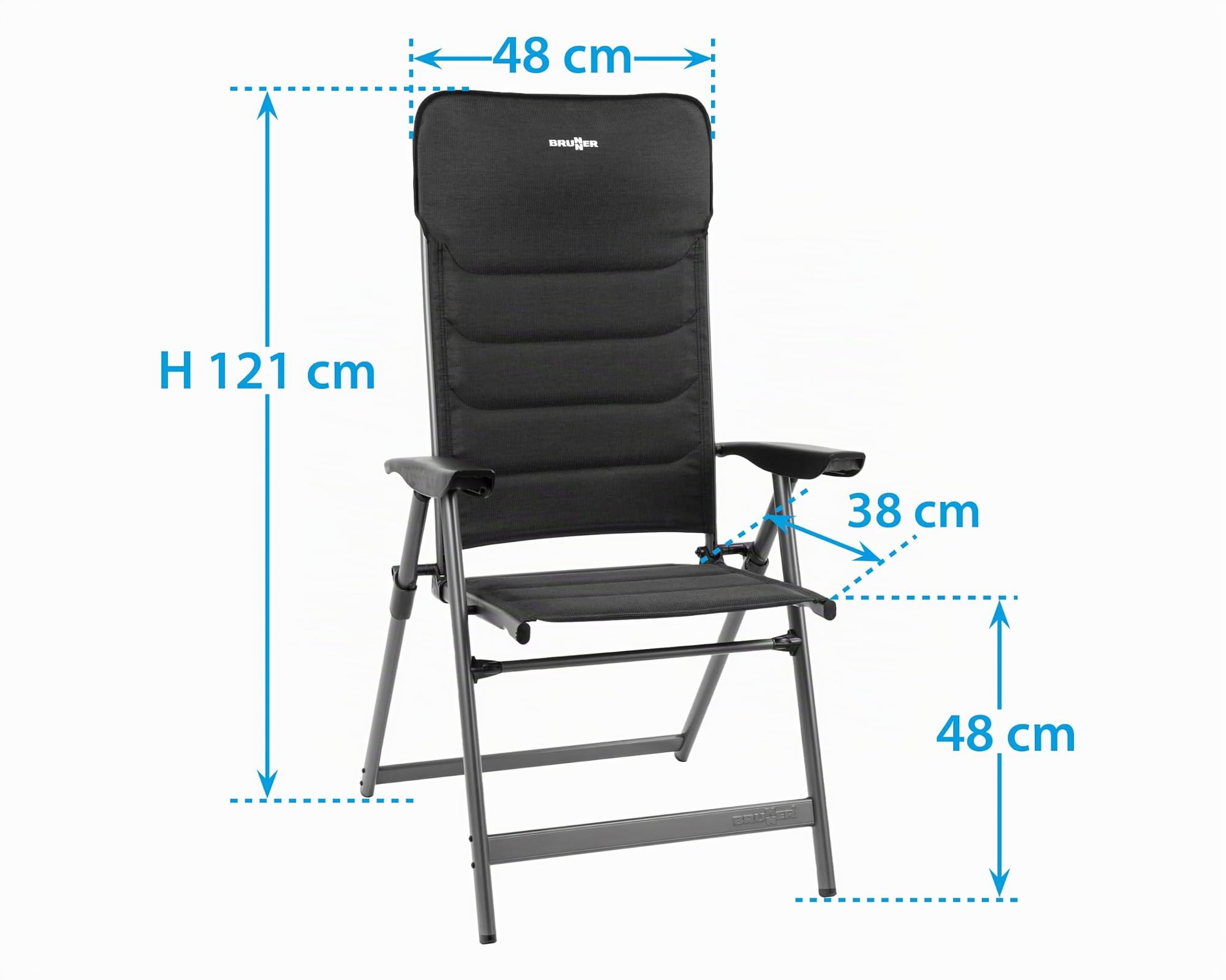 Brunner Kerry Phantom sedia campeggio reclinabile