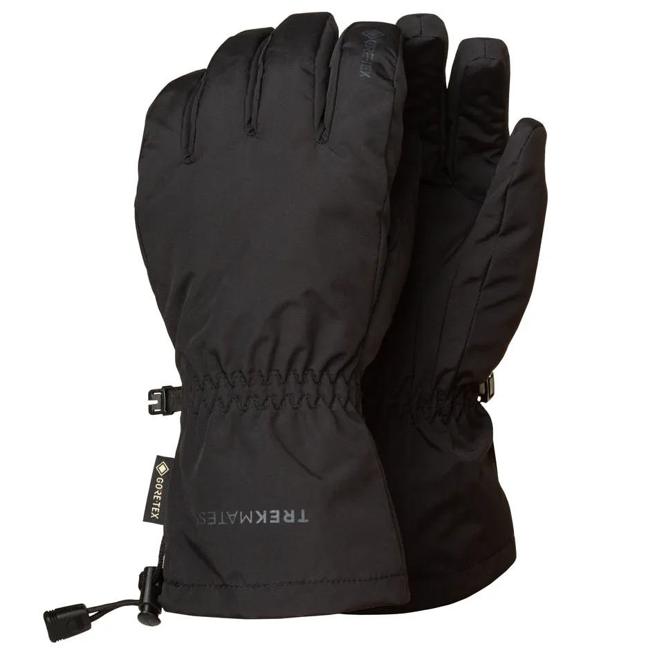 Trekmates Scafell GTX Shell guanti neri Gore-Tex antivento