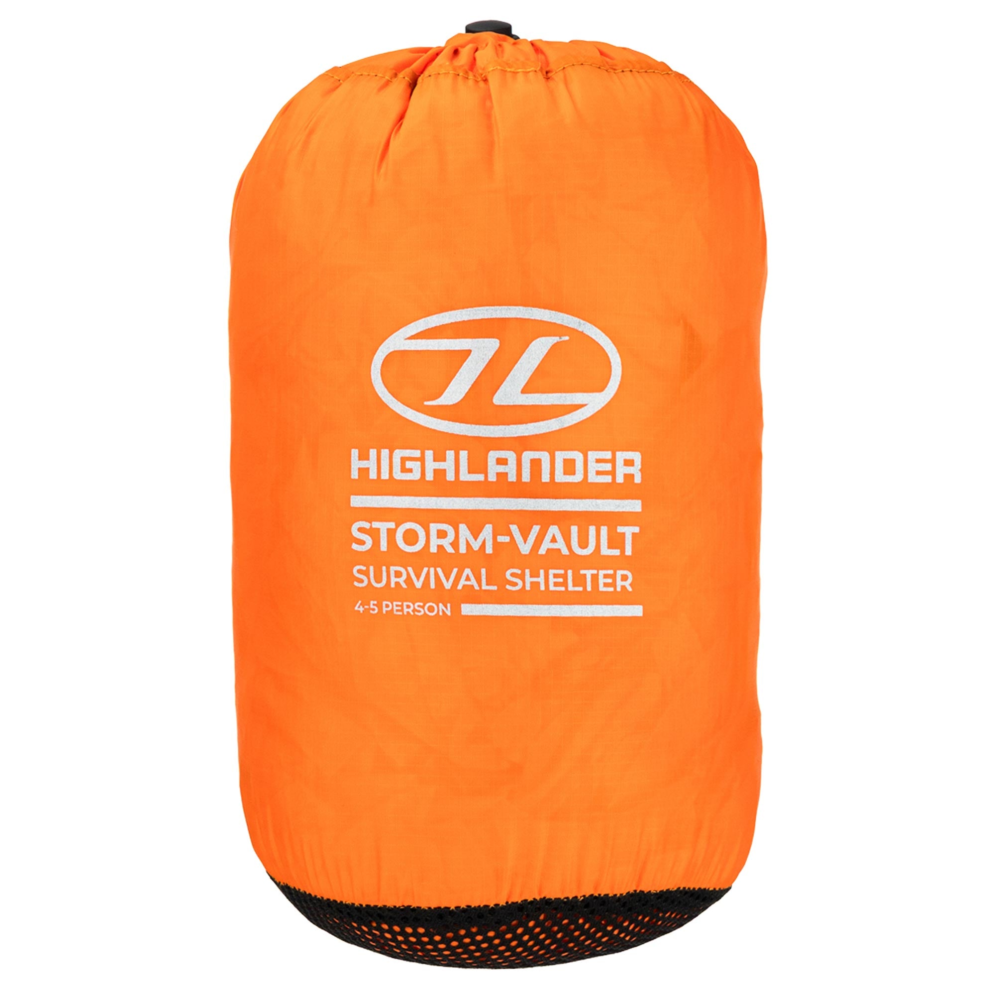 Highlander Storm Vault 4-5 Person riparo emergenza arancione