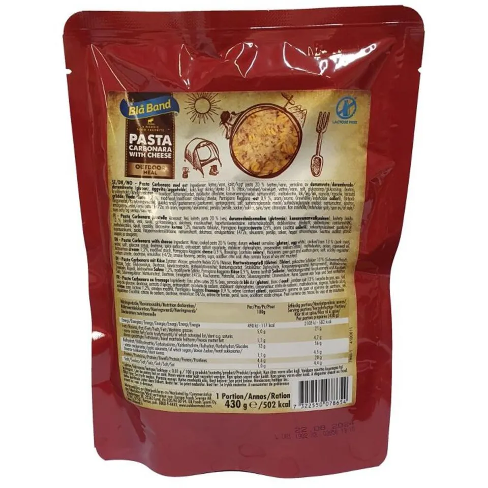 Blå Band Pasta Carbonara Parmesan pasto outdoor 430 g