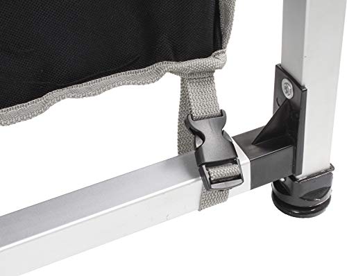 Brunner Snack Square mobile cucina campeggio nero pieghevole