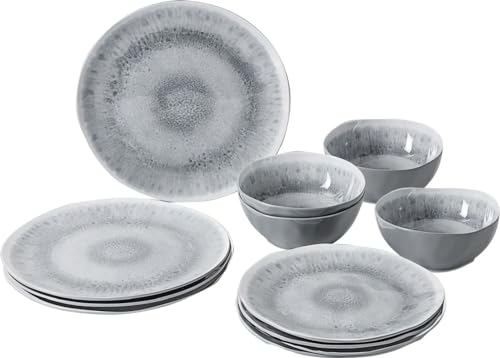 Brunner Midday Pearl 0830148N.C5X set piatti melamina 12 pezzi