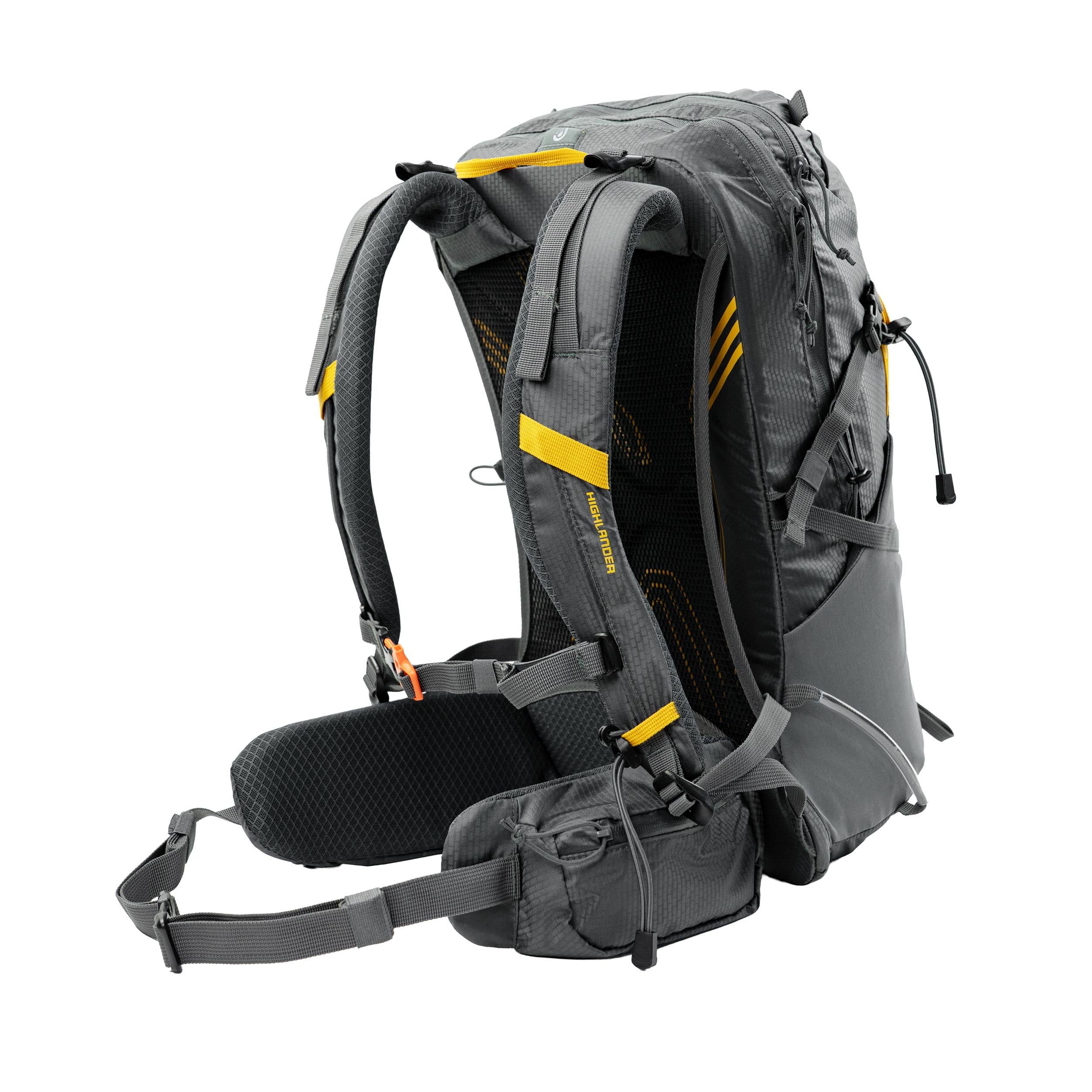 Highlander Vega 25L zaino grafite schienale aerato leggero