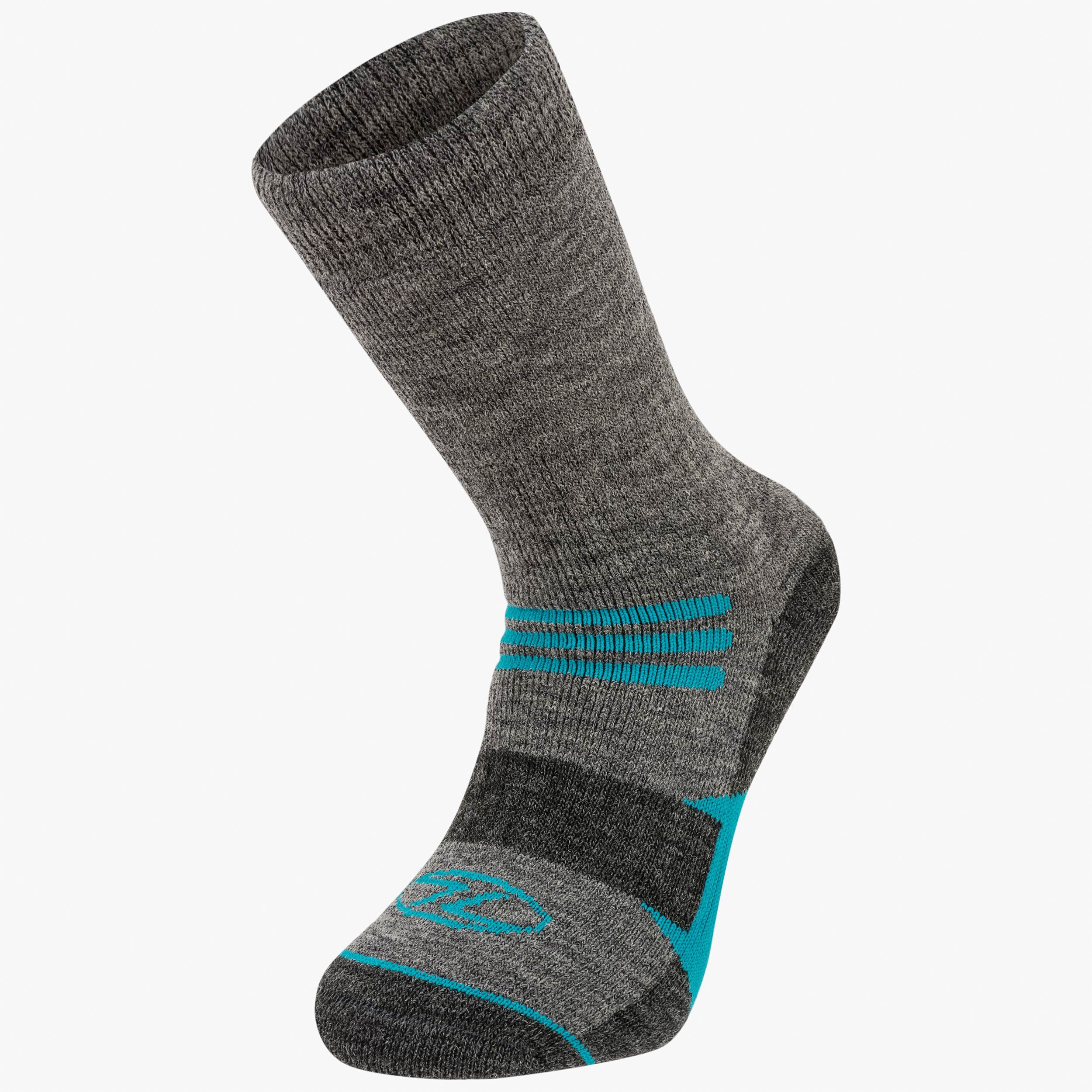 Highlander Heavyweight Wool Socks calze lana grigie