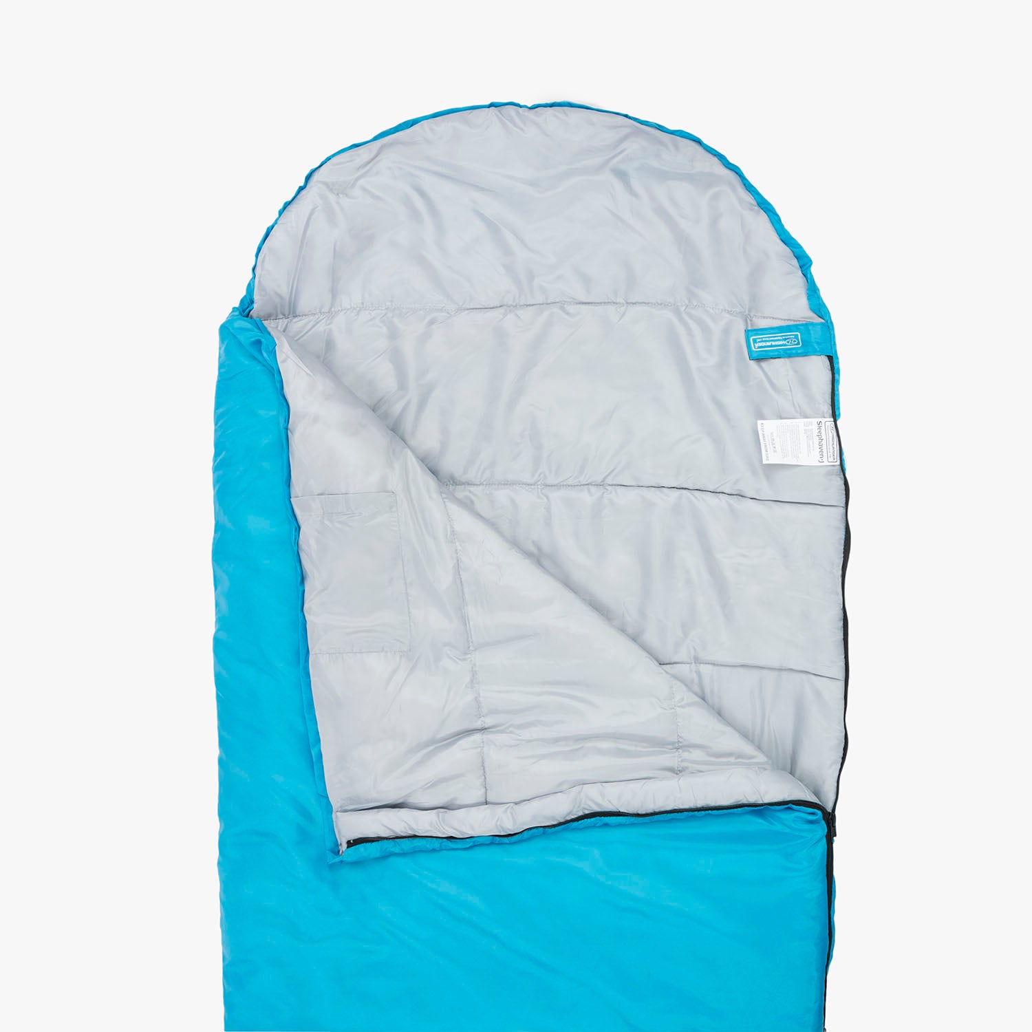 Highlander Survival Sleephaven sacco a pelo bambini azzurro