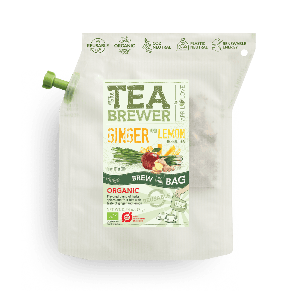 The Brew Company Ginger Lemon tisana bio monodose