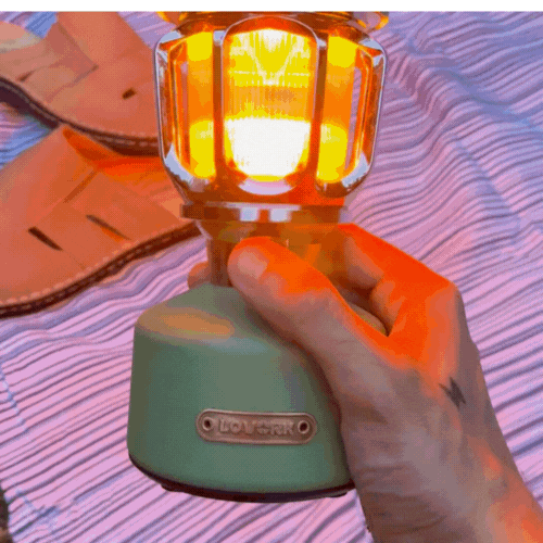 Lovork Hurricane Evolution lanterna LED verde 380 lumen