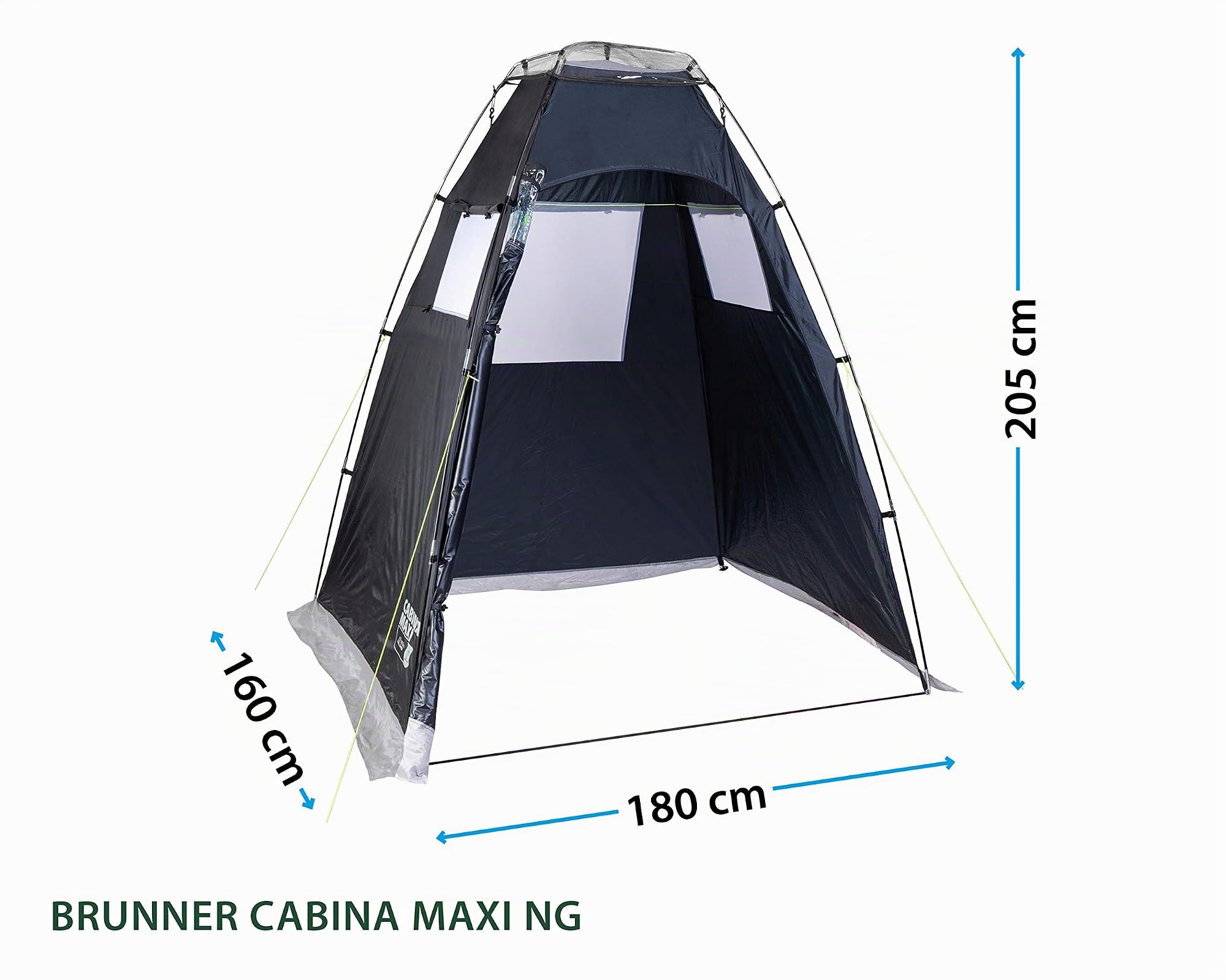 Brunner Cabina Maxi NG tenda cabina 180x160 cm anti UV