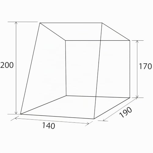 Brunner Pilote Caddy 5 tenda posteriore VW Caddy 5 Oxford 150D