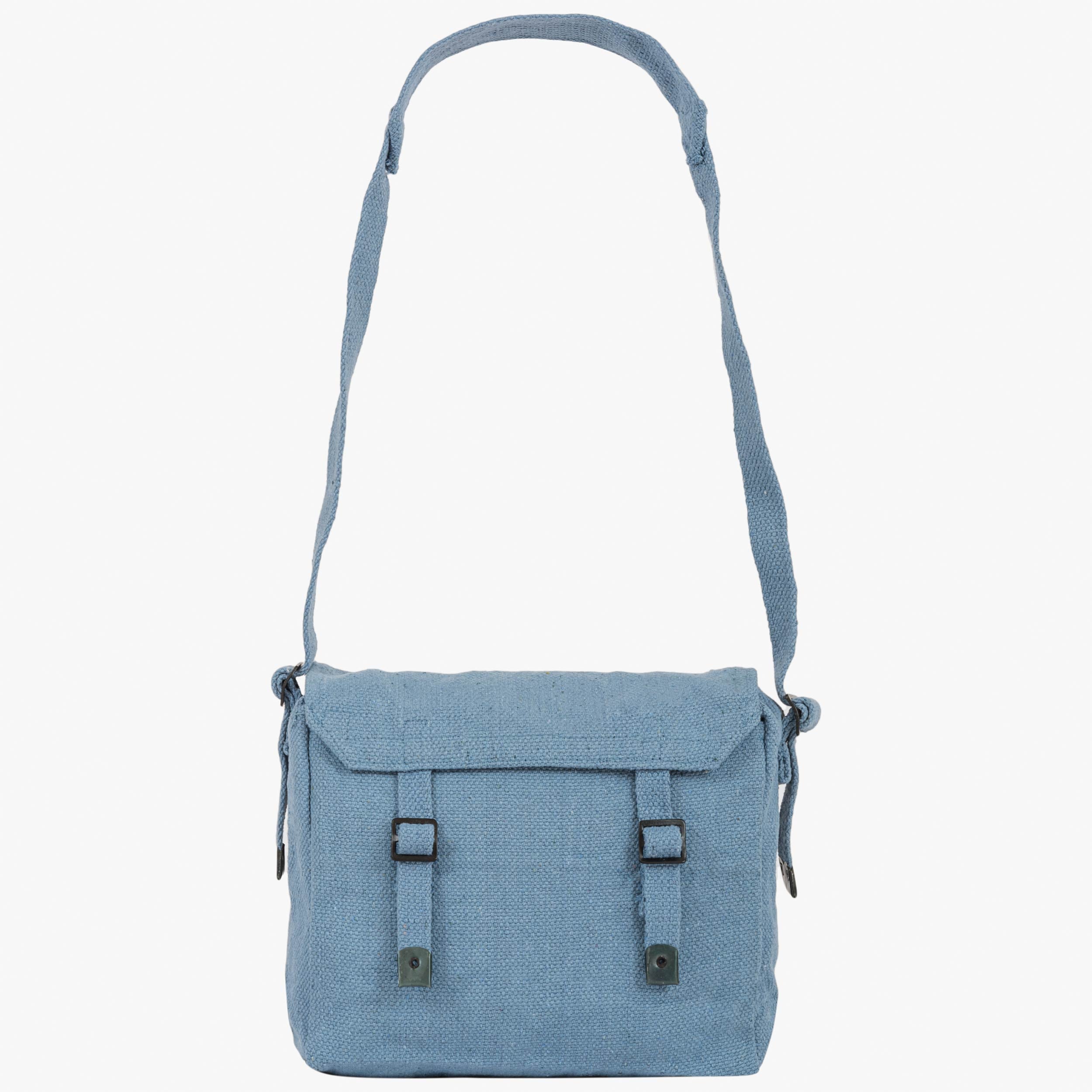 Highlander Survival Haversack Canvas borsa tracolla beige tela