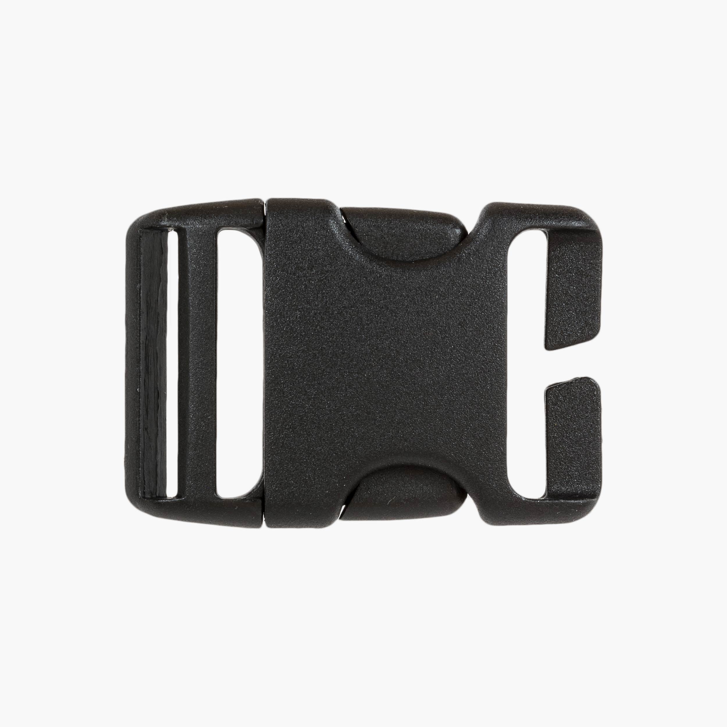 Highlander QR Buckle fibbia zaino 50 mm nera ABS