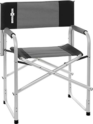 Brunner Bravura sedia regista pieghevole nero azzurro 150 kg