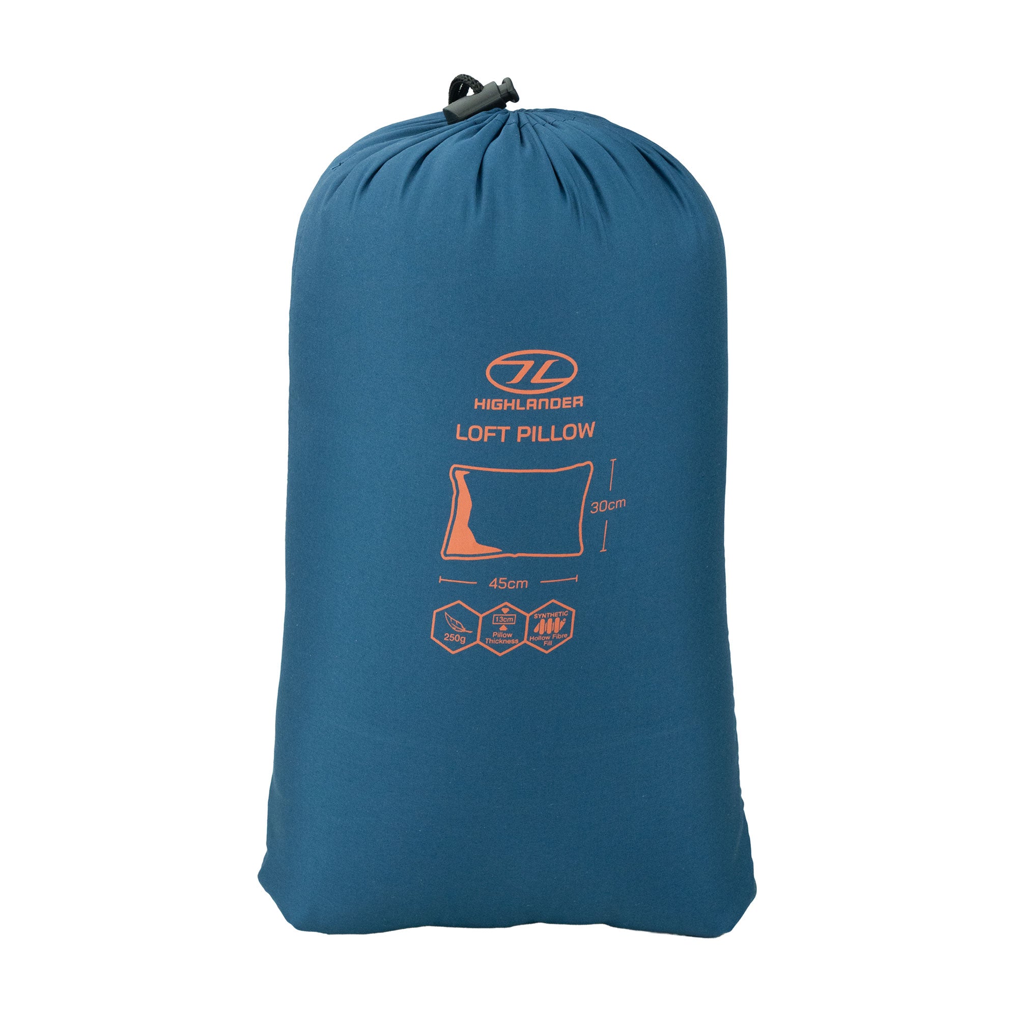 Highlander Loft cuscino campeggio blu poliestere