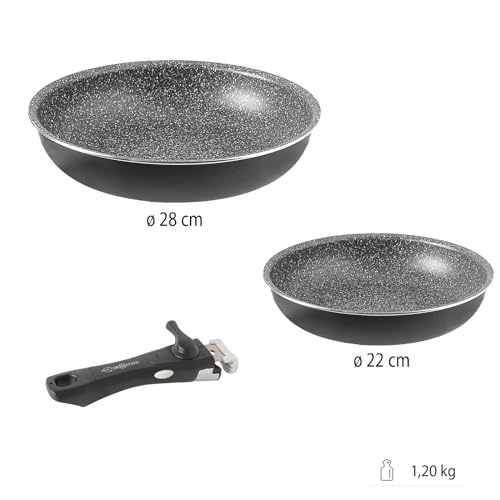 Brunner Pirate Pan 3 Set Padelle Alluminio 2 pezzi