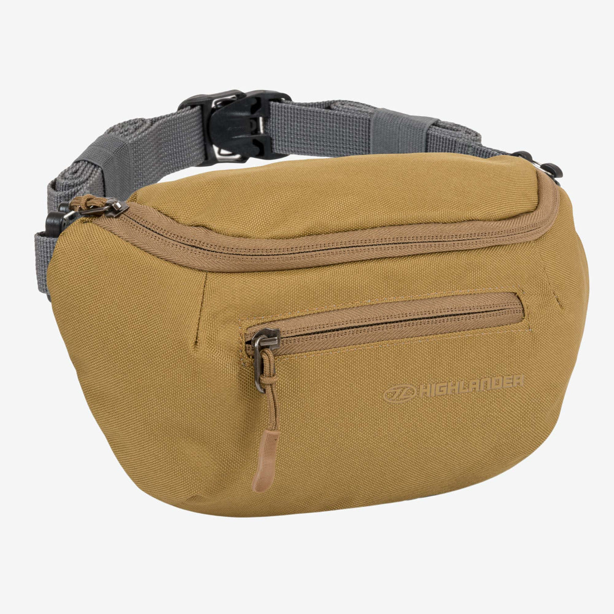 Highlander Targa Marsupio 2L Nero con Tasca RFID
