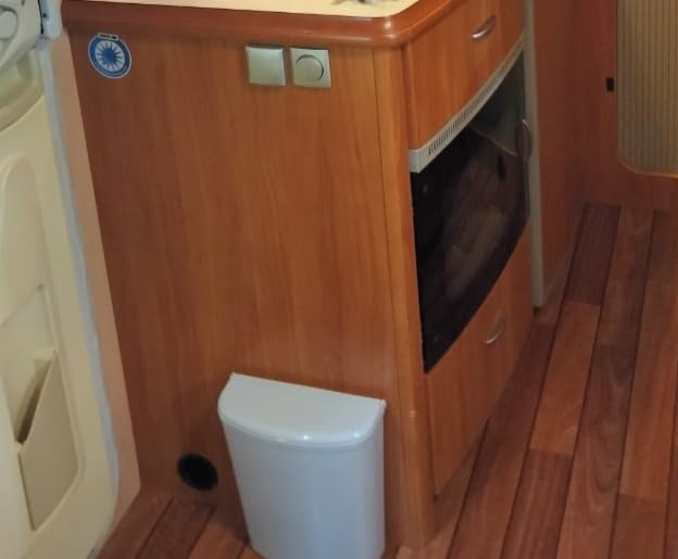 Brunner Pillar 7427021N pattumiera 5,5 litri grigio