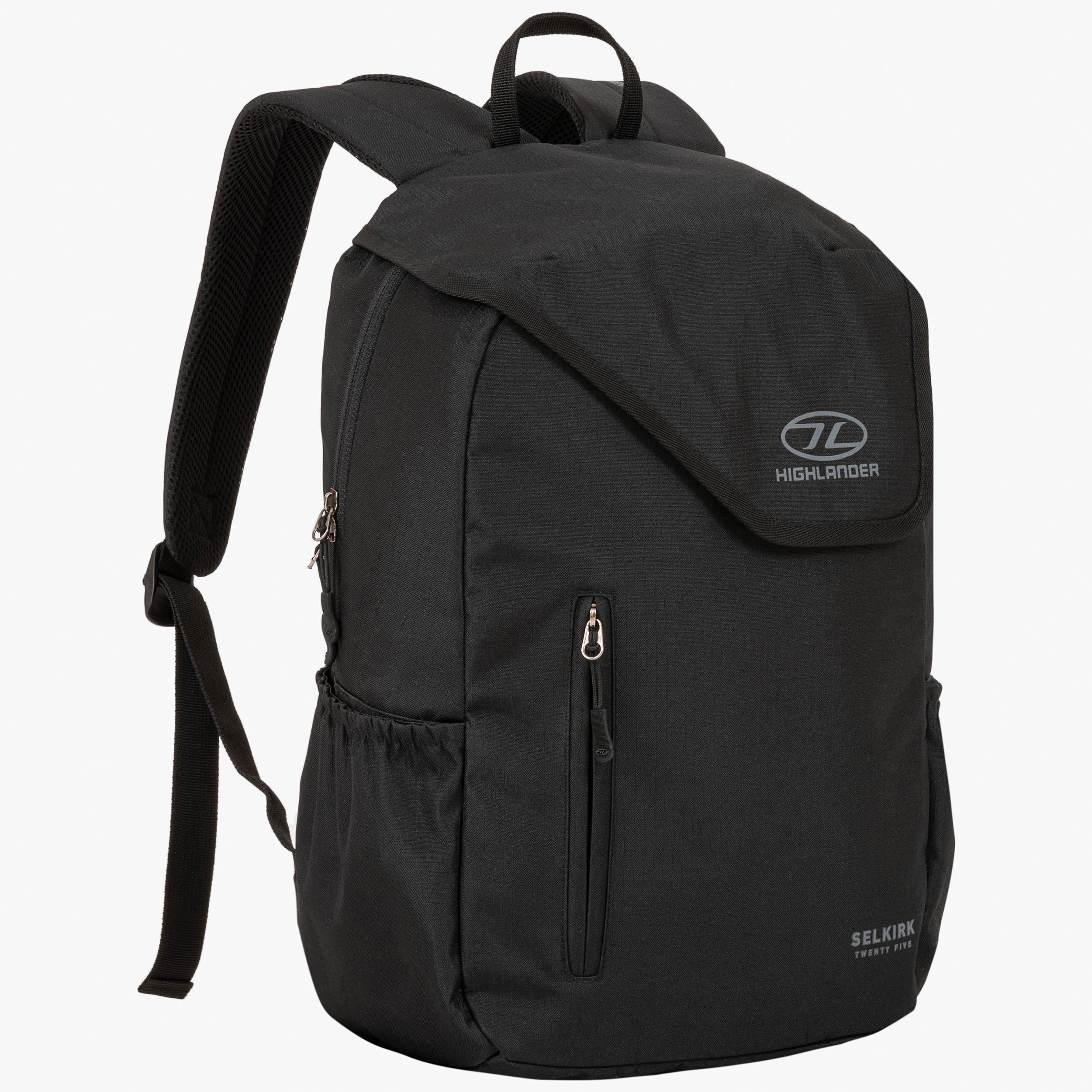 Highlander Survival Selkirk zaino 25L nero giornaliero