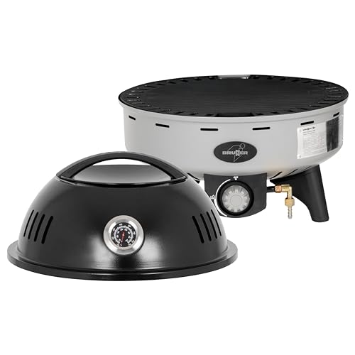 Brunner BBQRuiser LT barbecue gas portatile 30 mbar con termometro