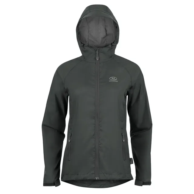 Highlander Survival Stow & Go giacca donna antipioggia packable