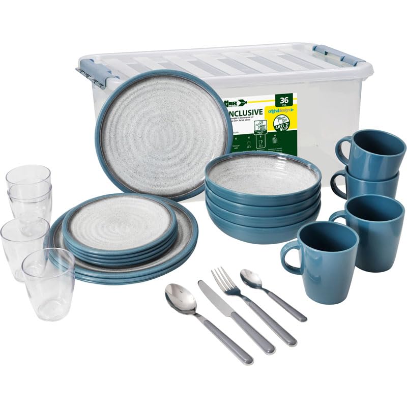 Brunner Van Well 0830154N.C5T set melamina 36 pezzi