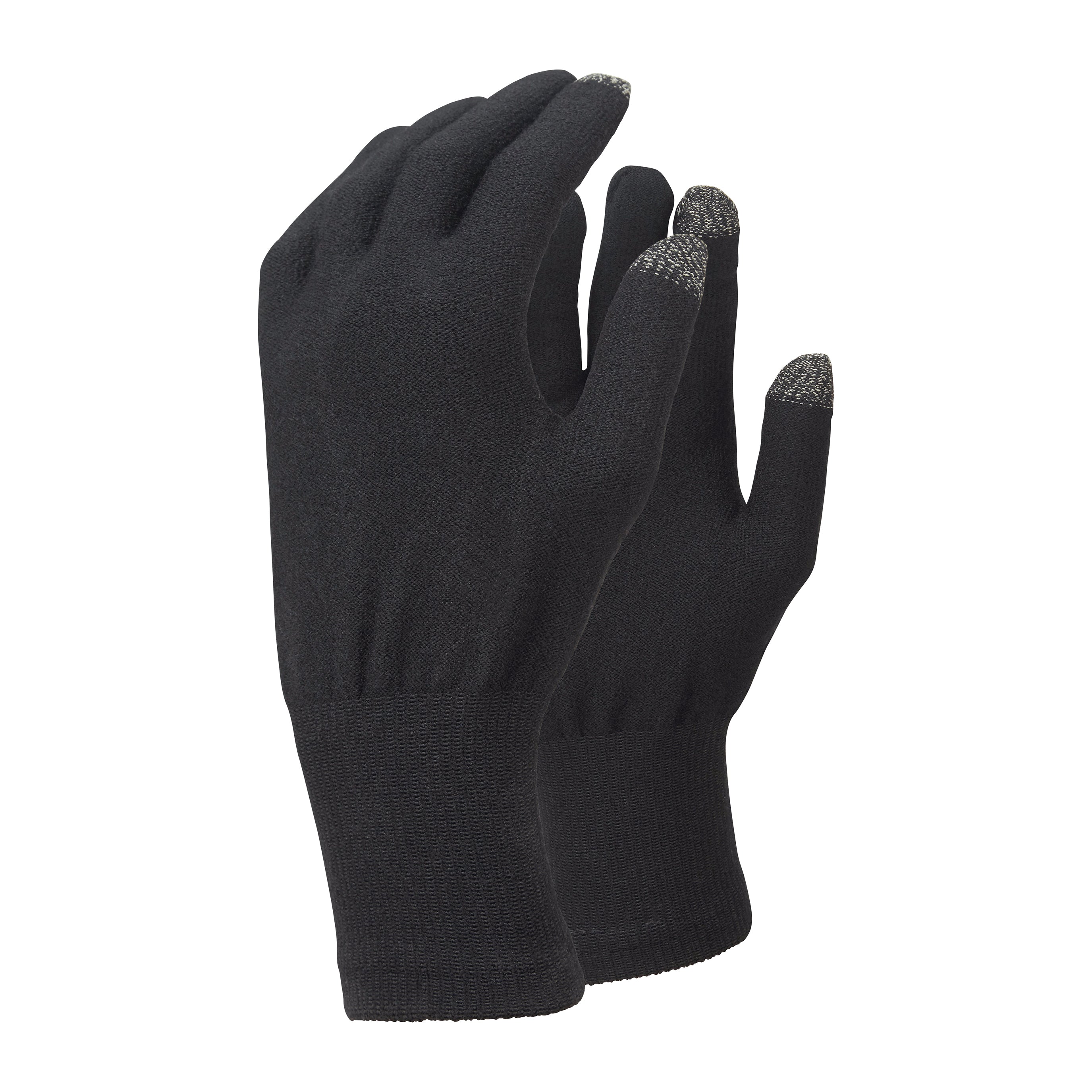 Trekmates Merino Touch guanti lana merino Nero