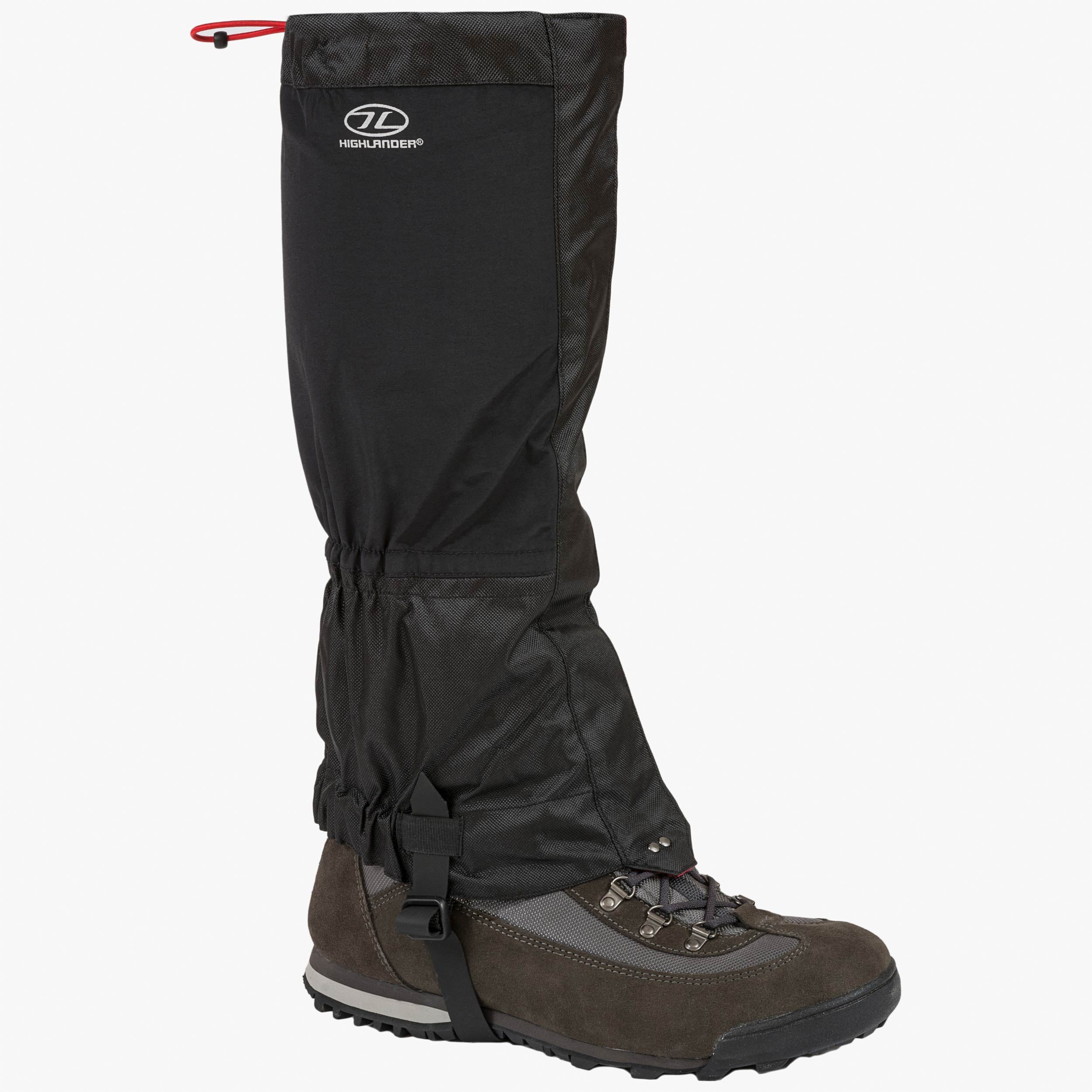 Highlander Cuillin ghette trekking nere impermeabili 5000 mm