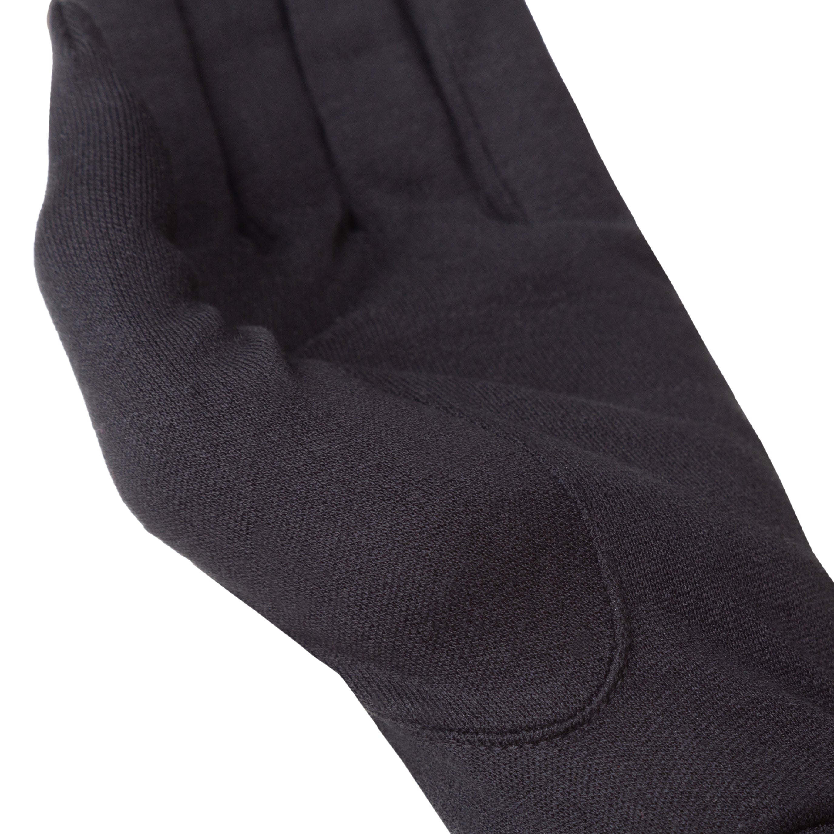 Trekmates Silk Liner sottoguanti neri in seta