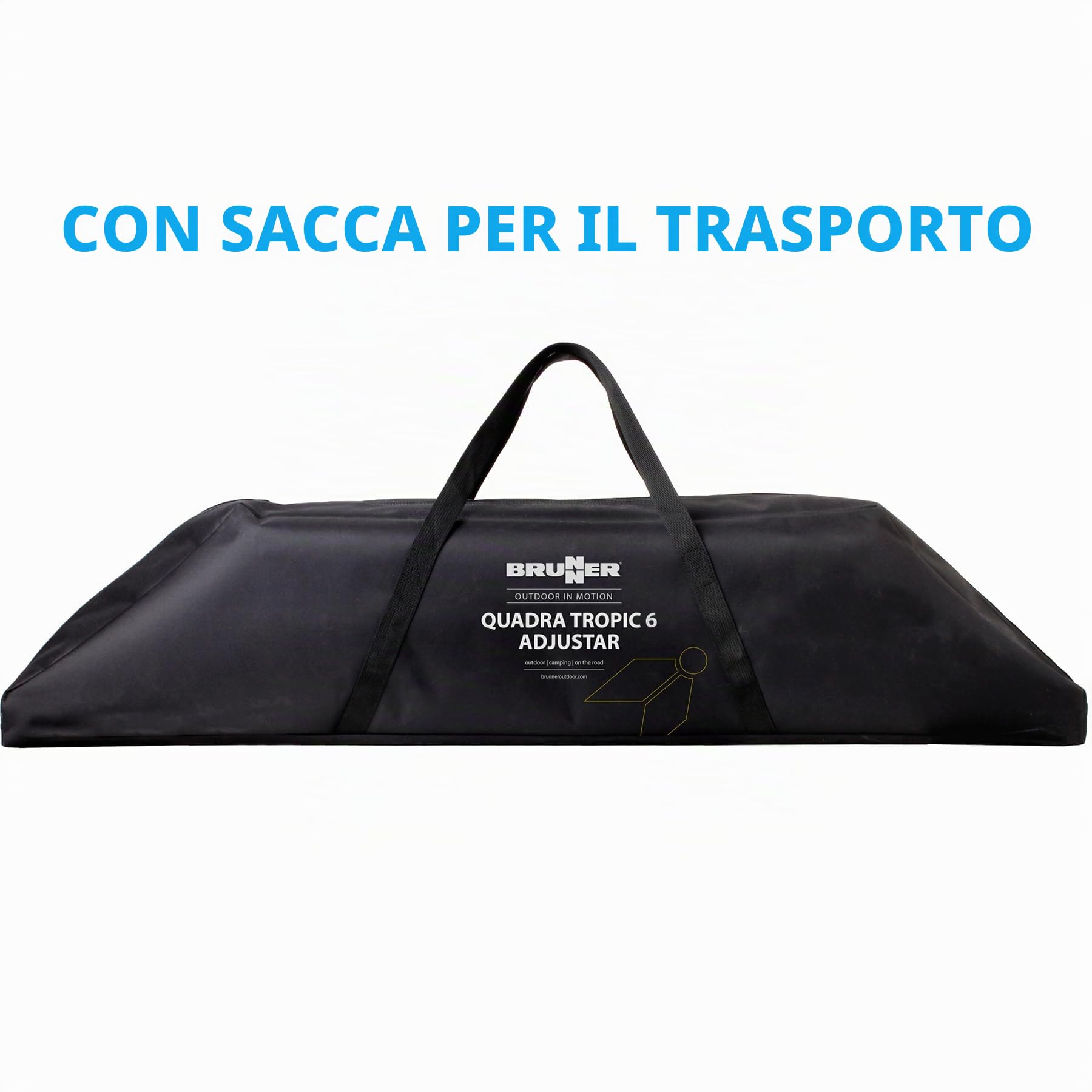 Brunner Titanium Quadra Tropic 6 tavolo campeggio 30 kg