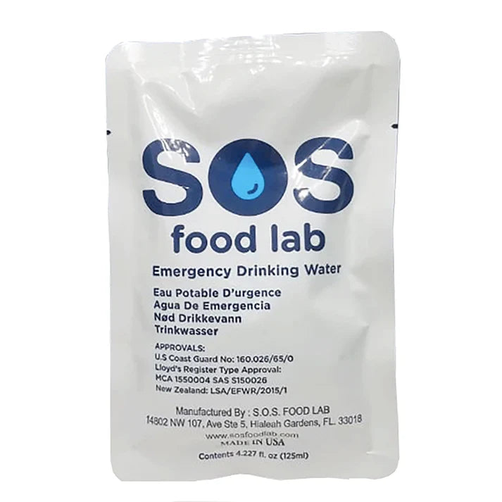 Readyman SOS acqua emergenza monodose purificata